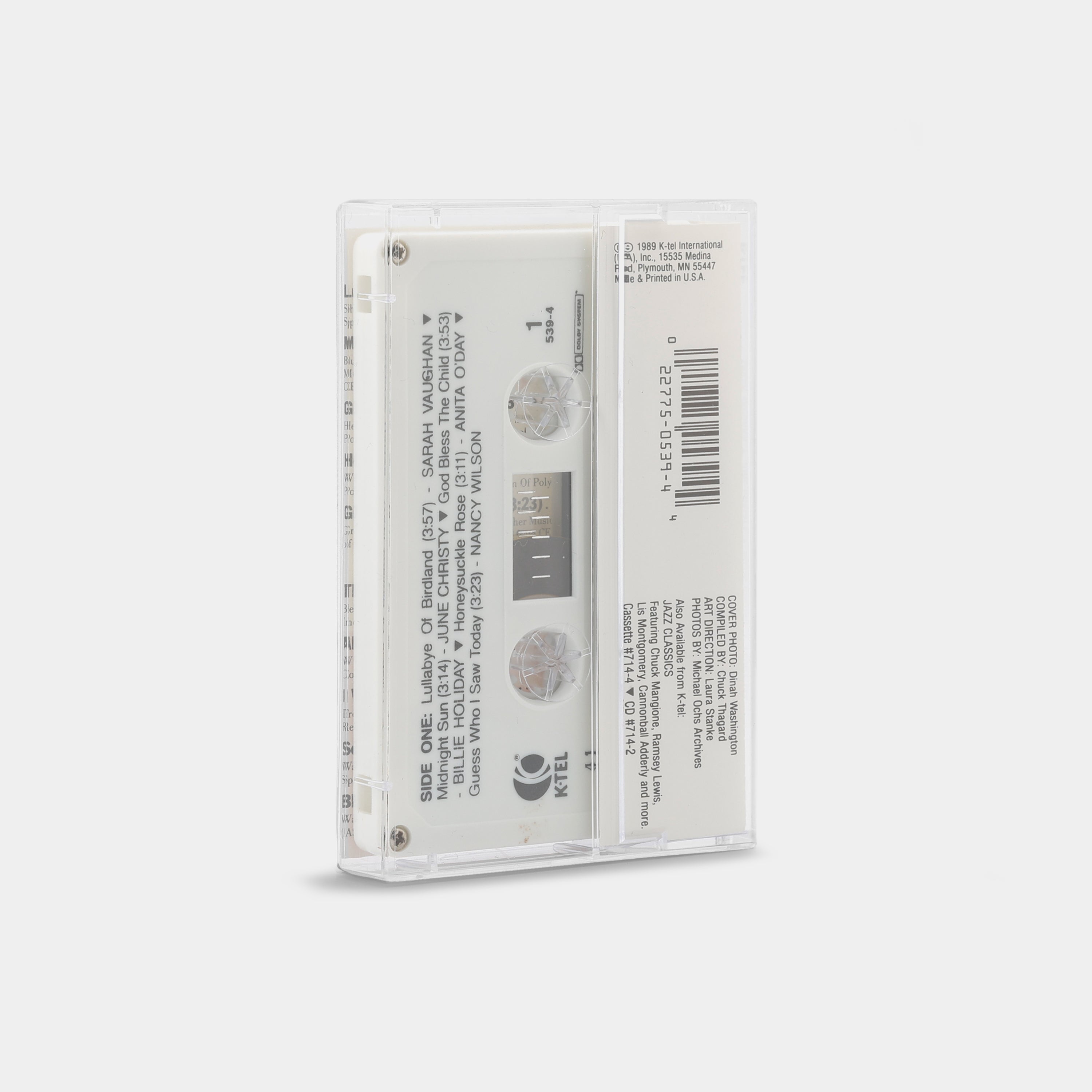 Great Ladies Of Jazz Cassette Tape