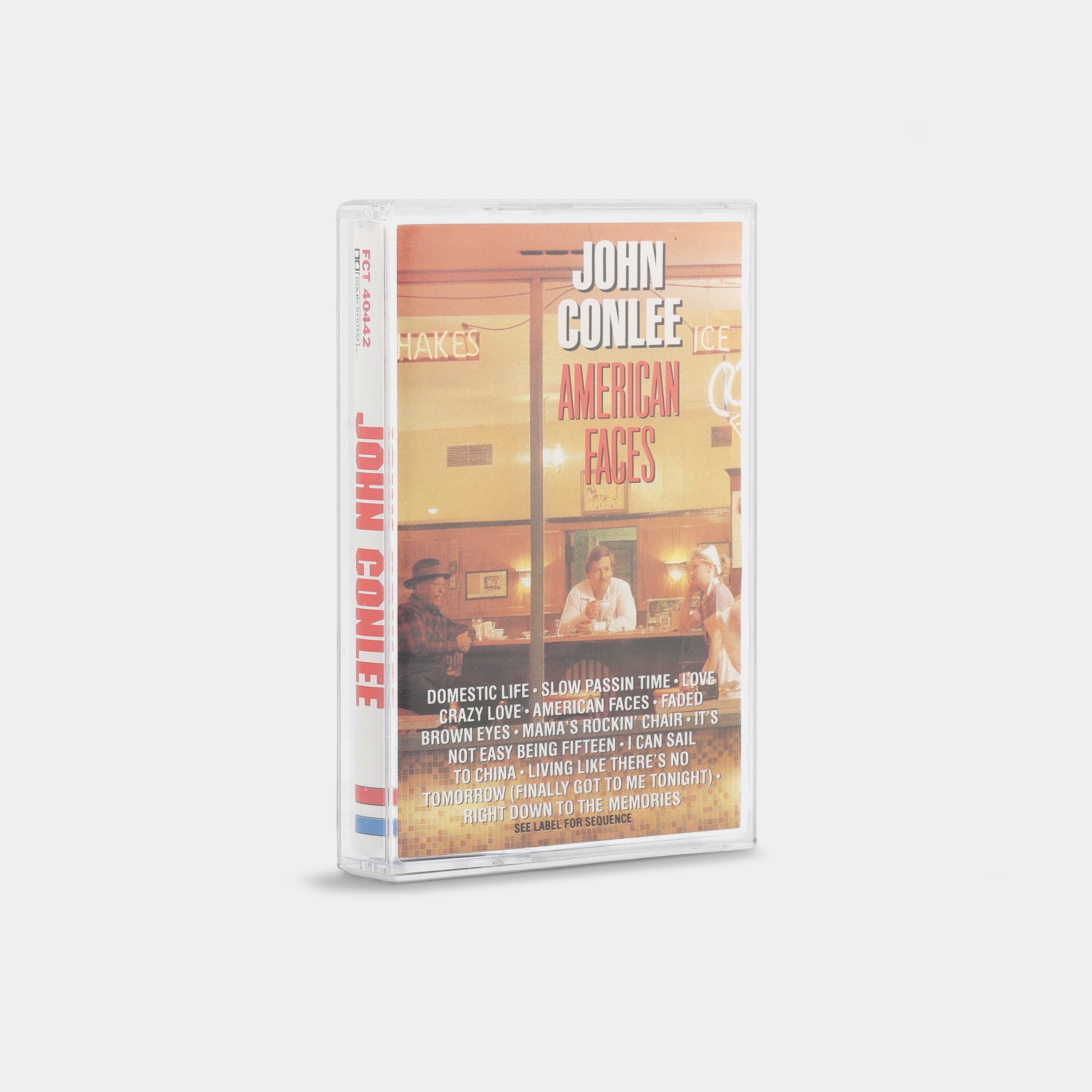 John Conlee - American Faces Cassette Tape