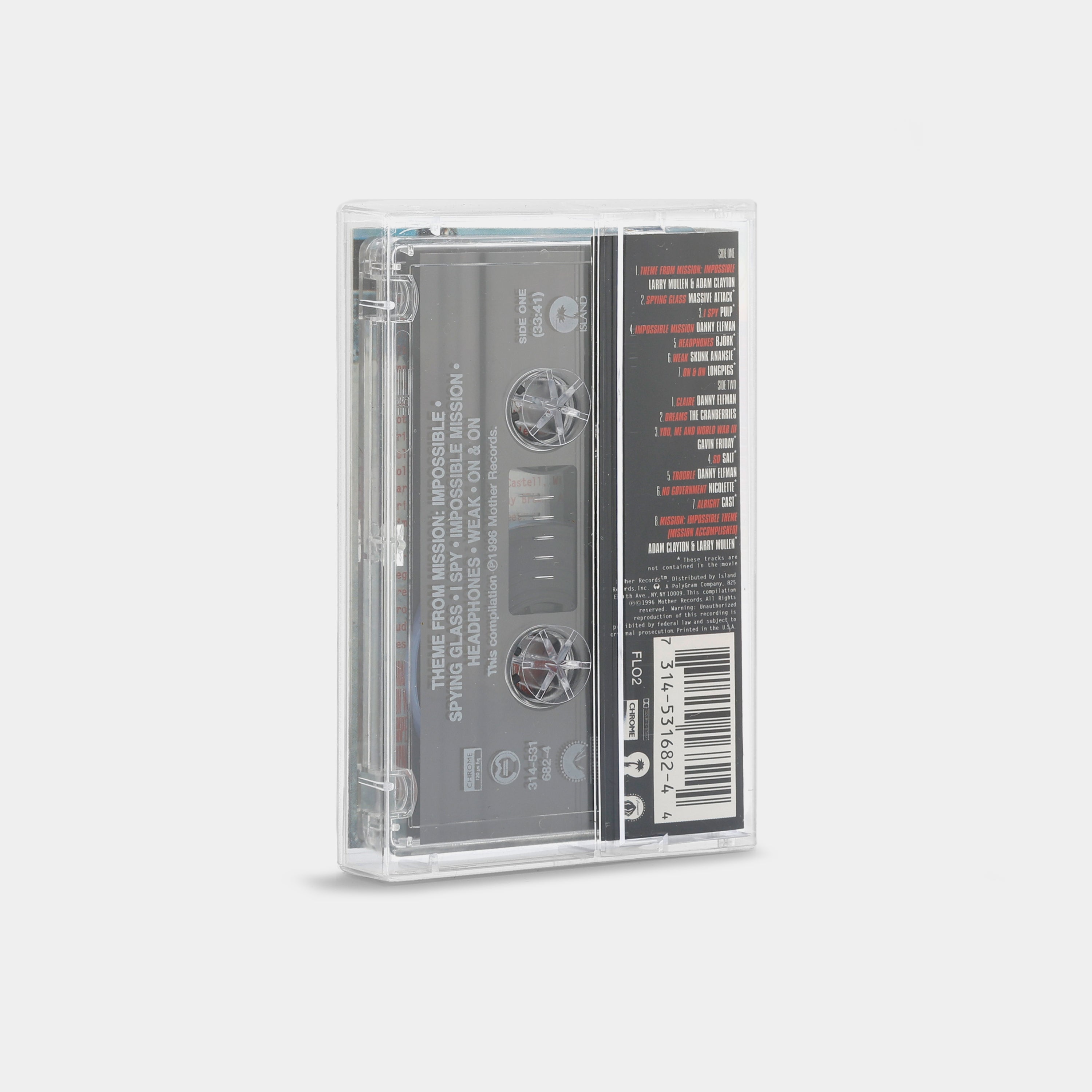 Mission: Impossible (Music From And Inspired By The Motion Picture) Cassette Tape