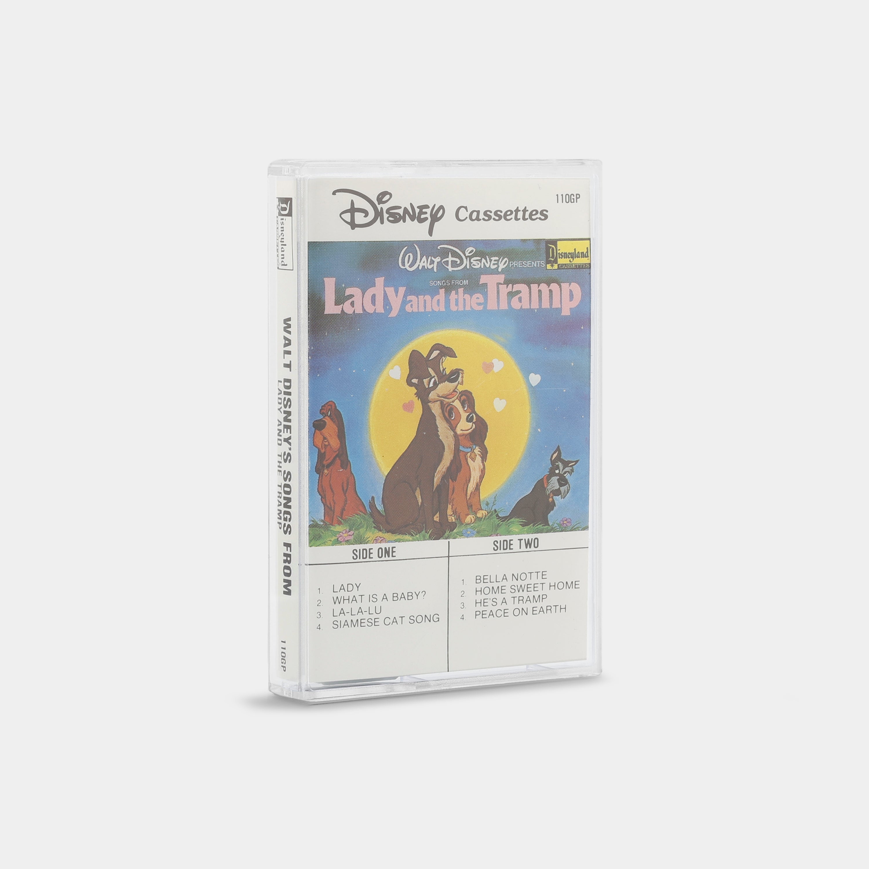 Walt Disney’s Songs From Lady And The Tramp Cassette Tape