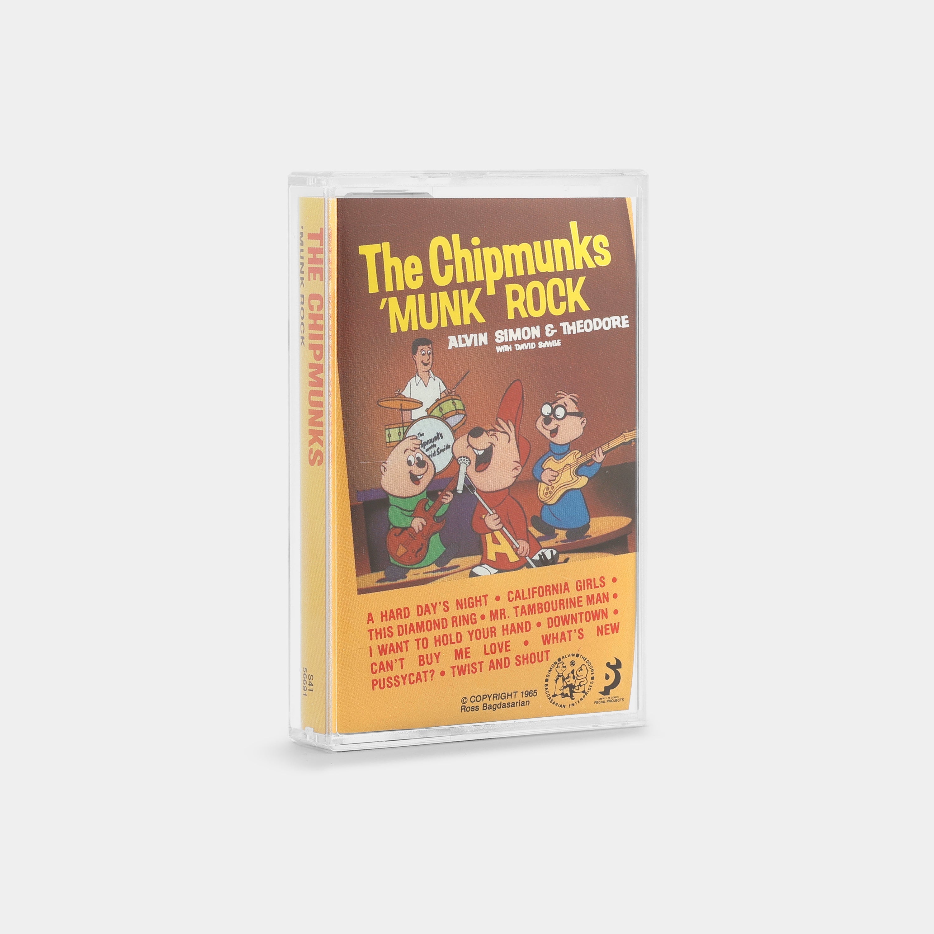 The Chipmunks - Munk-Rock Cassette Tape