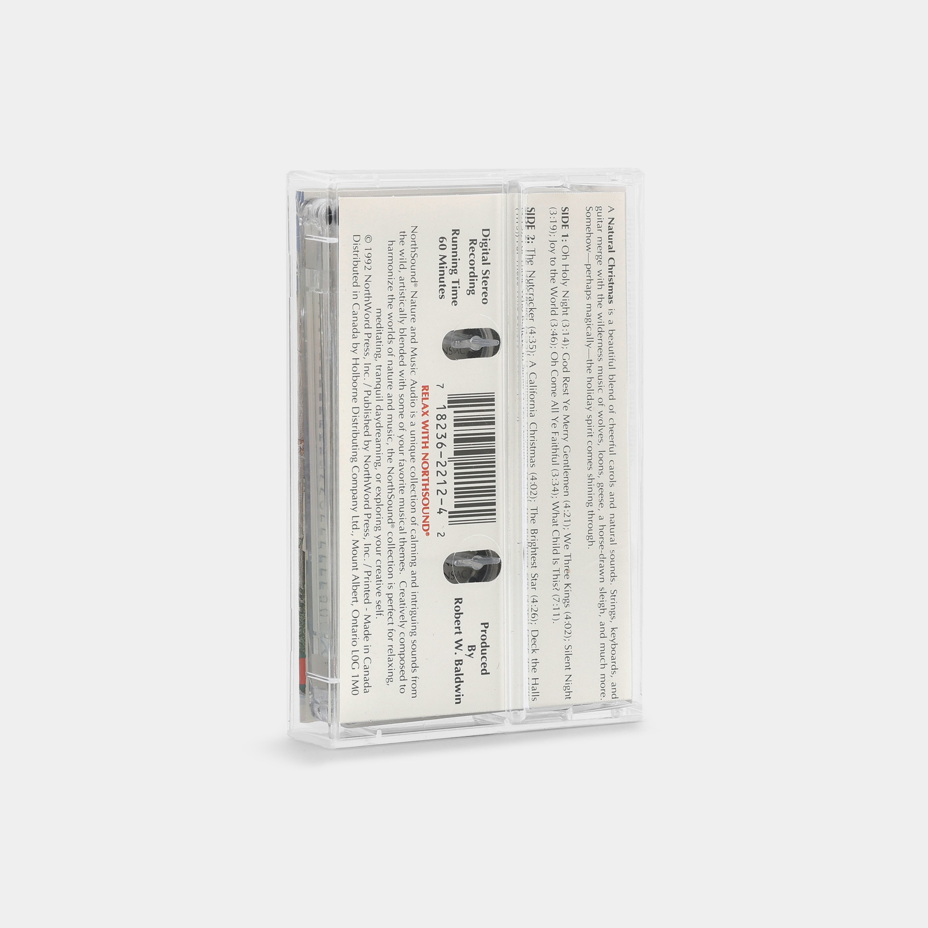 Robert W. Baldwin - A Natural Christmas Cassette Tape