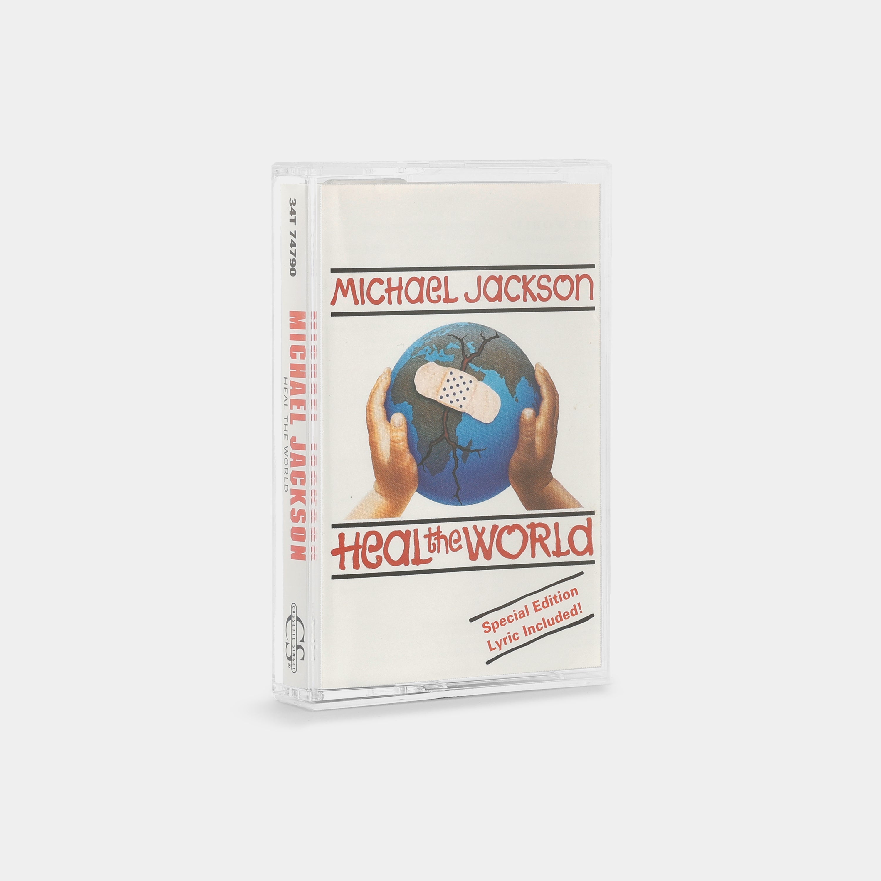 Michael Jackson - Heal The World Cassette Tape – Retrospekt