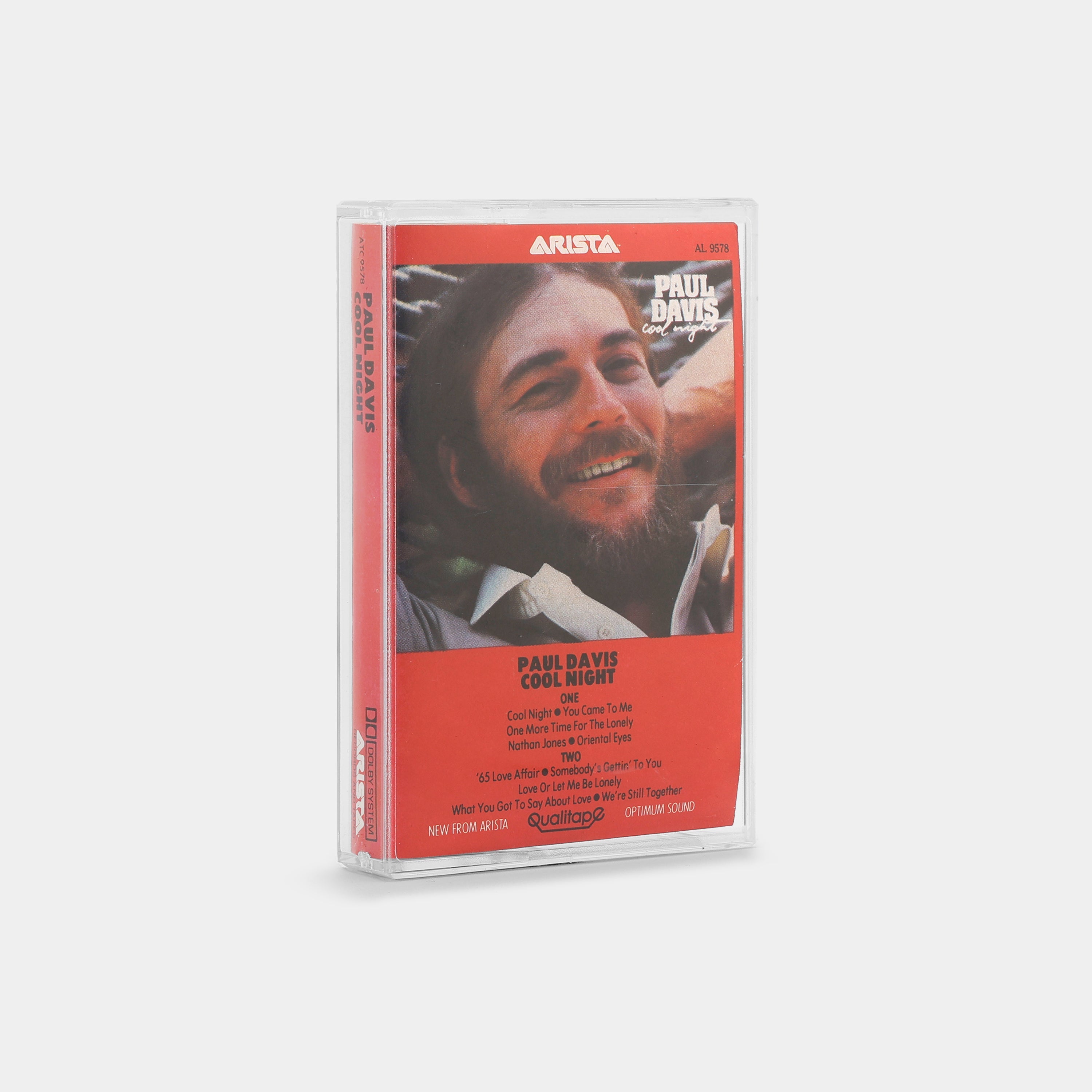 Paul Davis - Cool Night Cassette Tape
