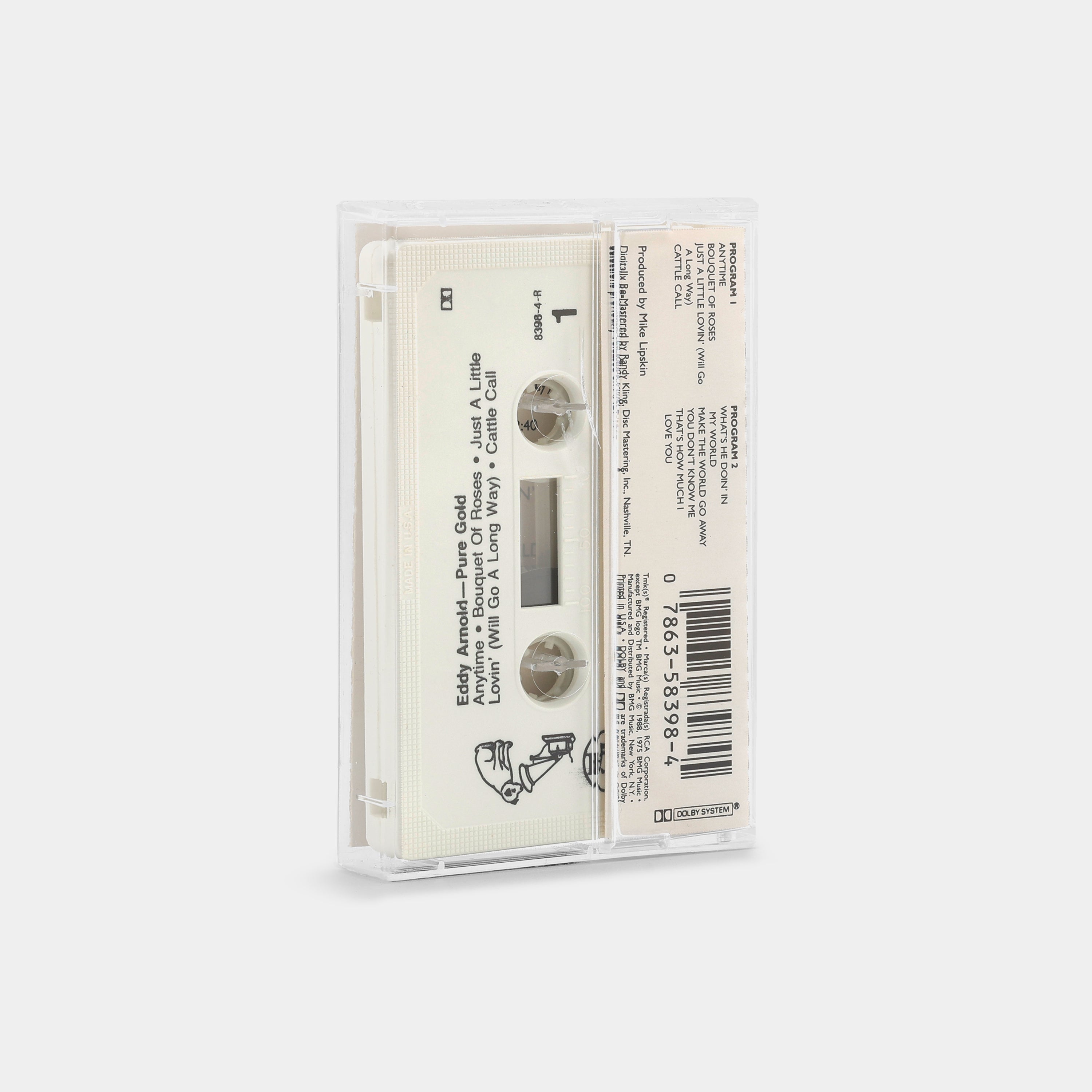 Eddy Arnold - Pure Gold Cassette Tape