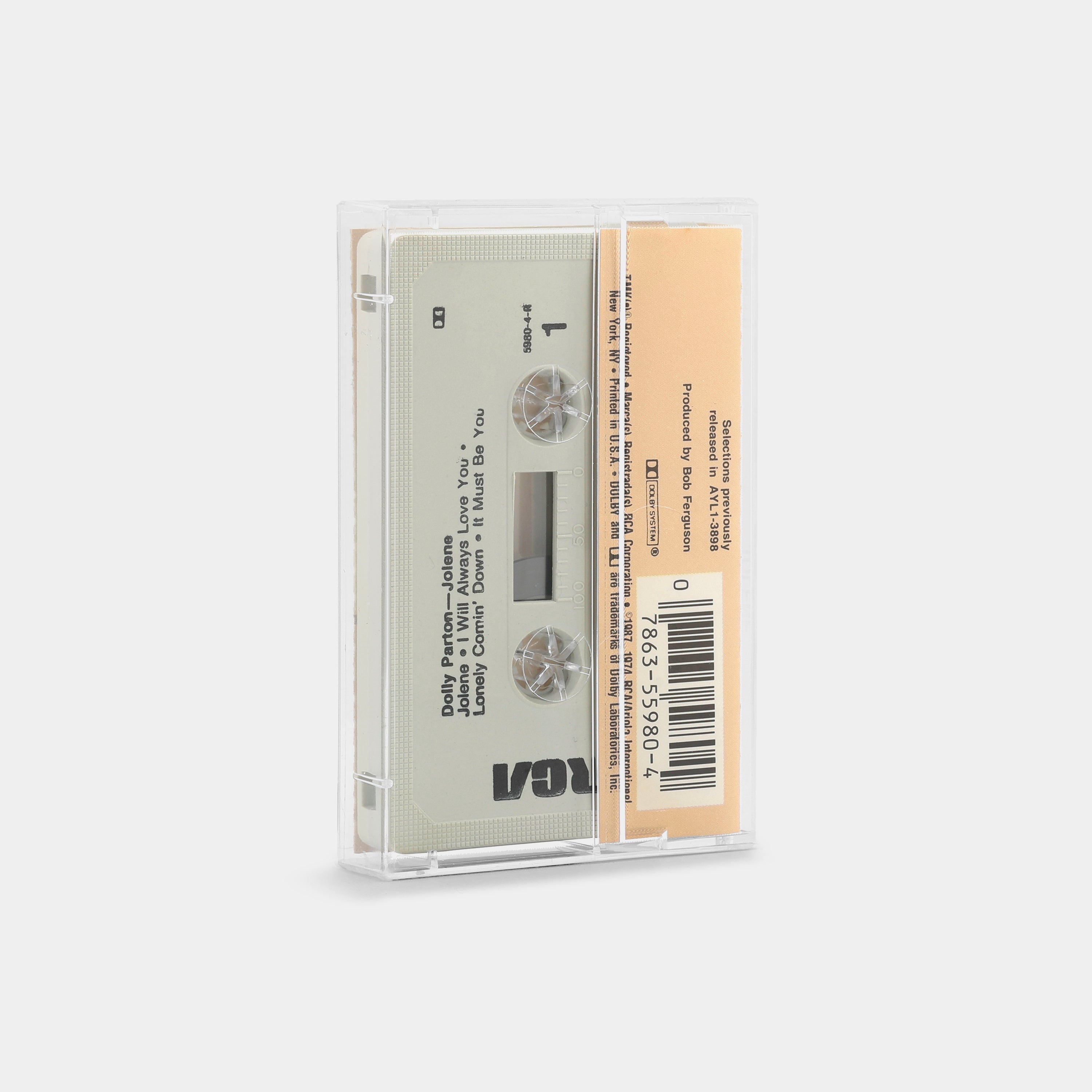 Dolly Parton - Jolene Cassette Tape