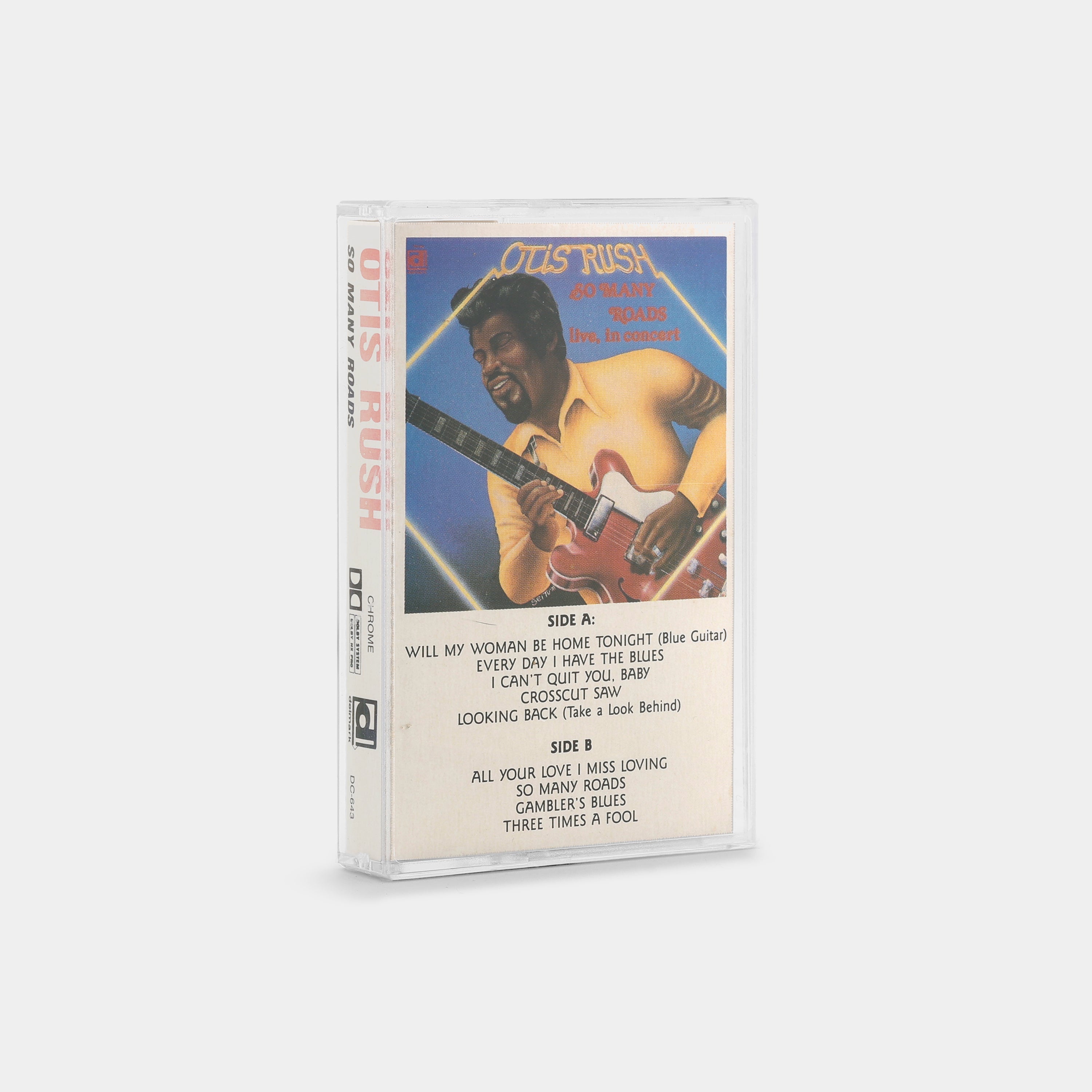 Otis Rush - So Many Roads: Live In Concert Cassette Tape