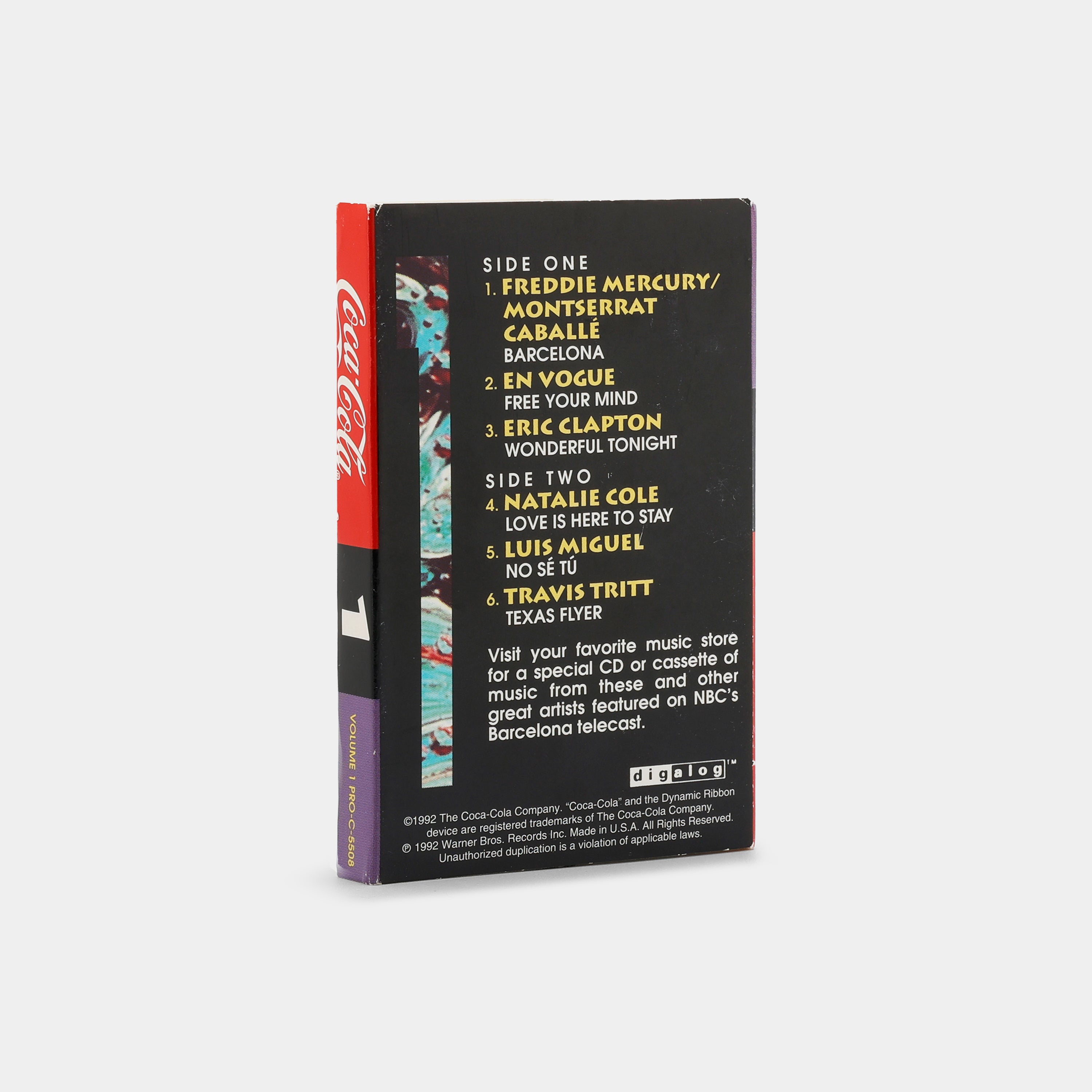Coca-Cola Volume 1 Cassette Tape