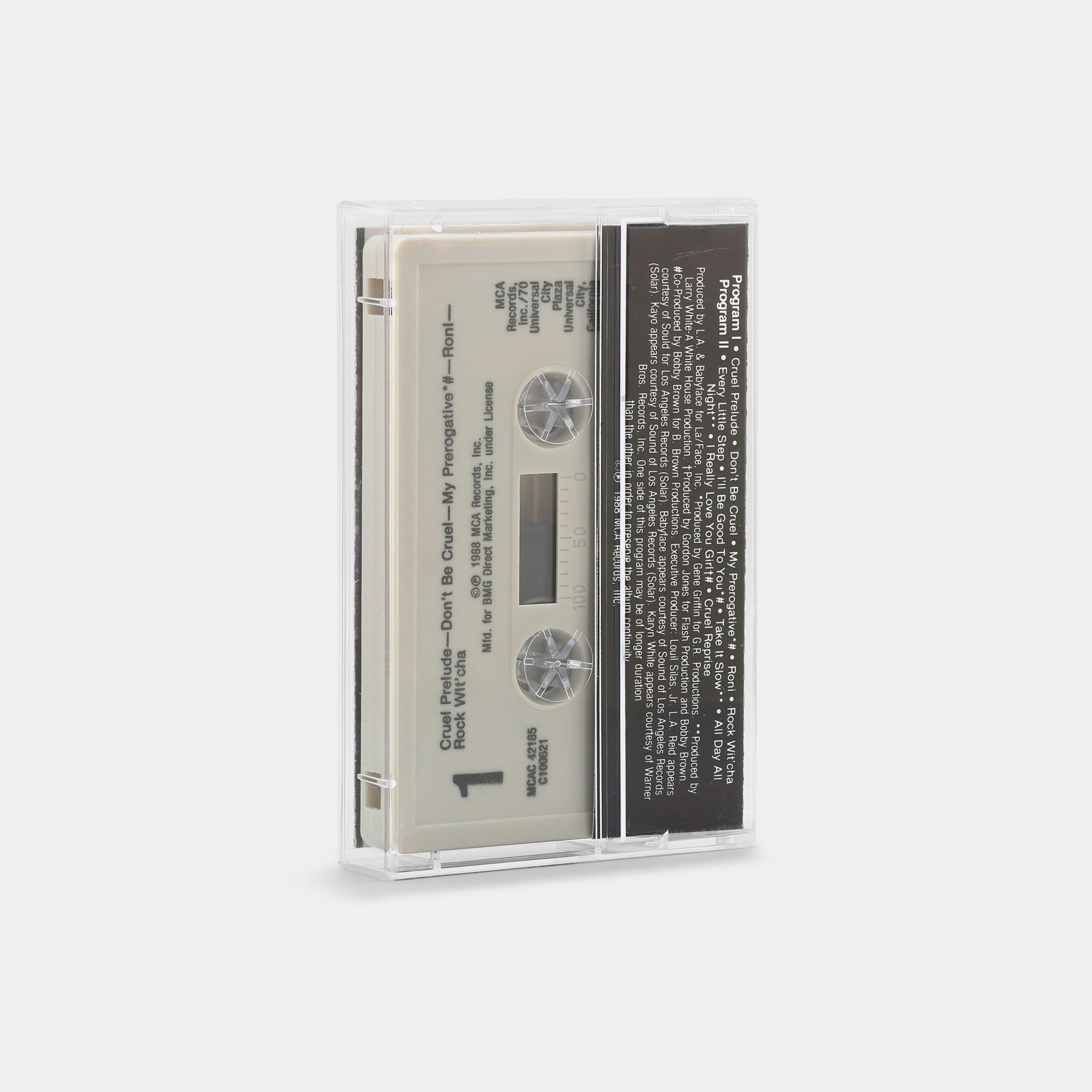 Bobby Brown - Don’t Be Cruel Cassette Tape