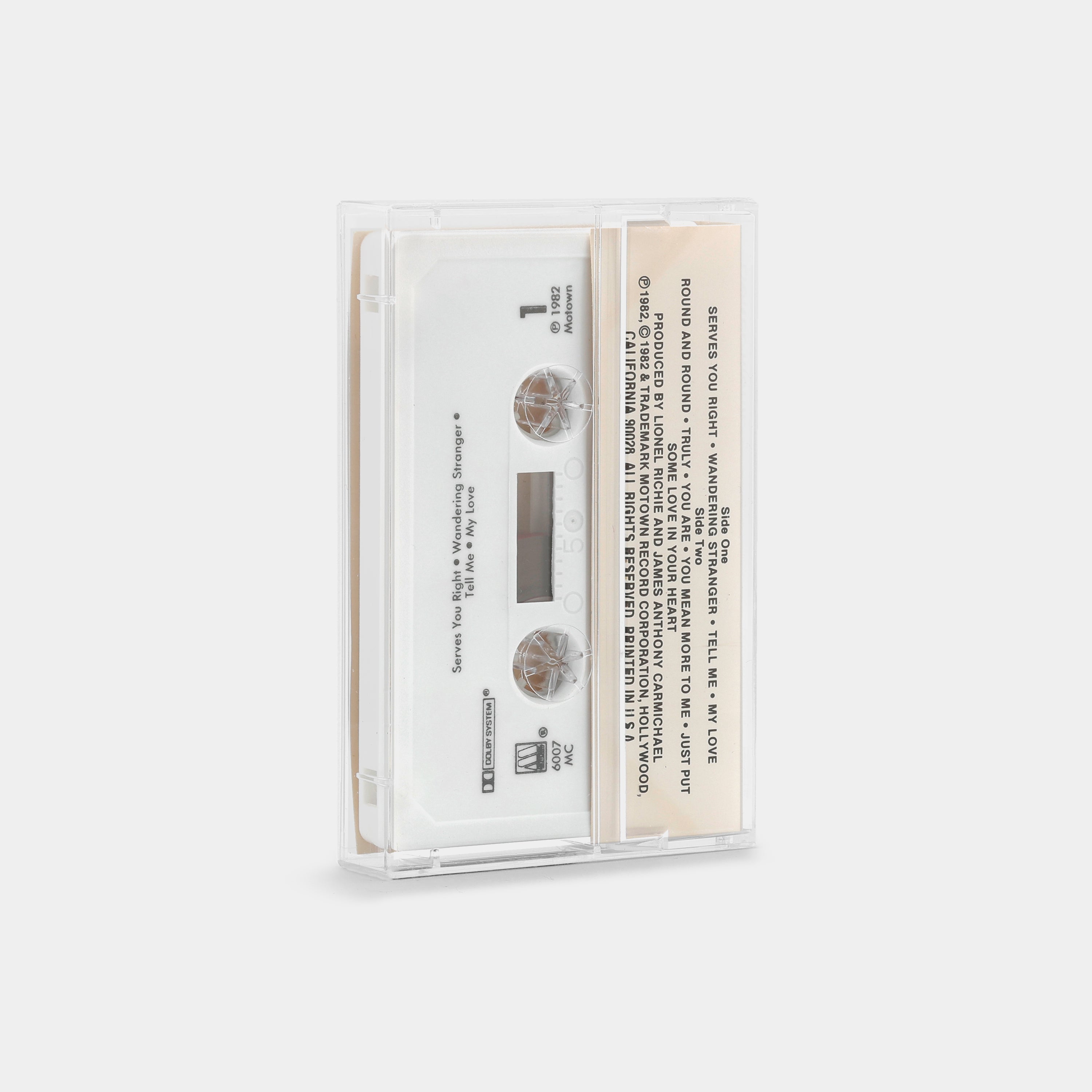 Lionel Richie - Lionel Richie Cassette Tape