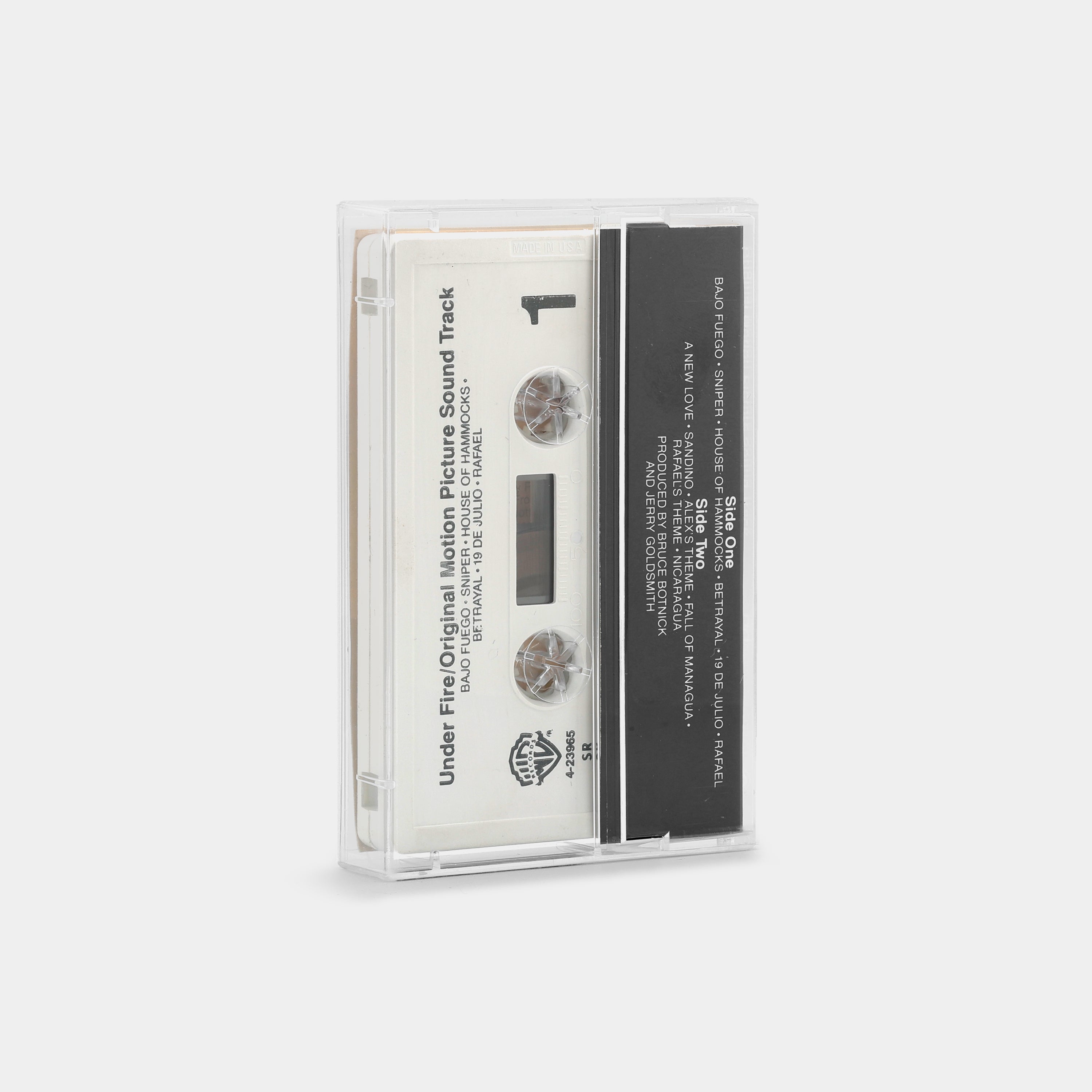 Jerry Goldsmith - Under Fire (Original Motion Picture Soundtrack) Cassette Tape
