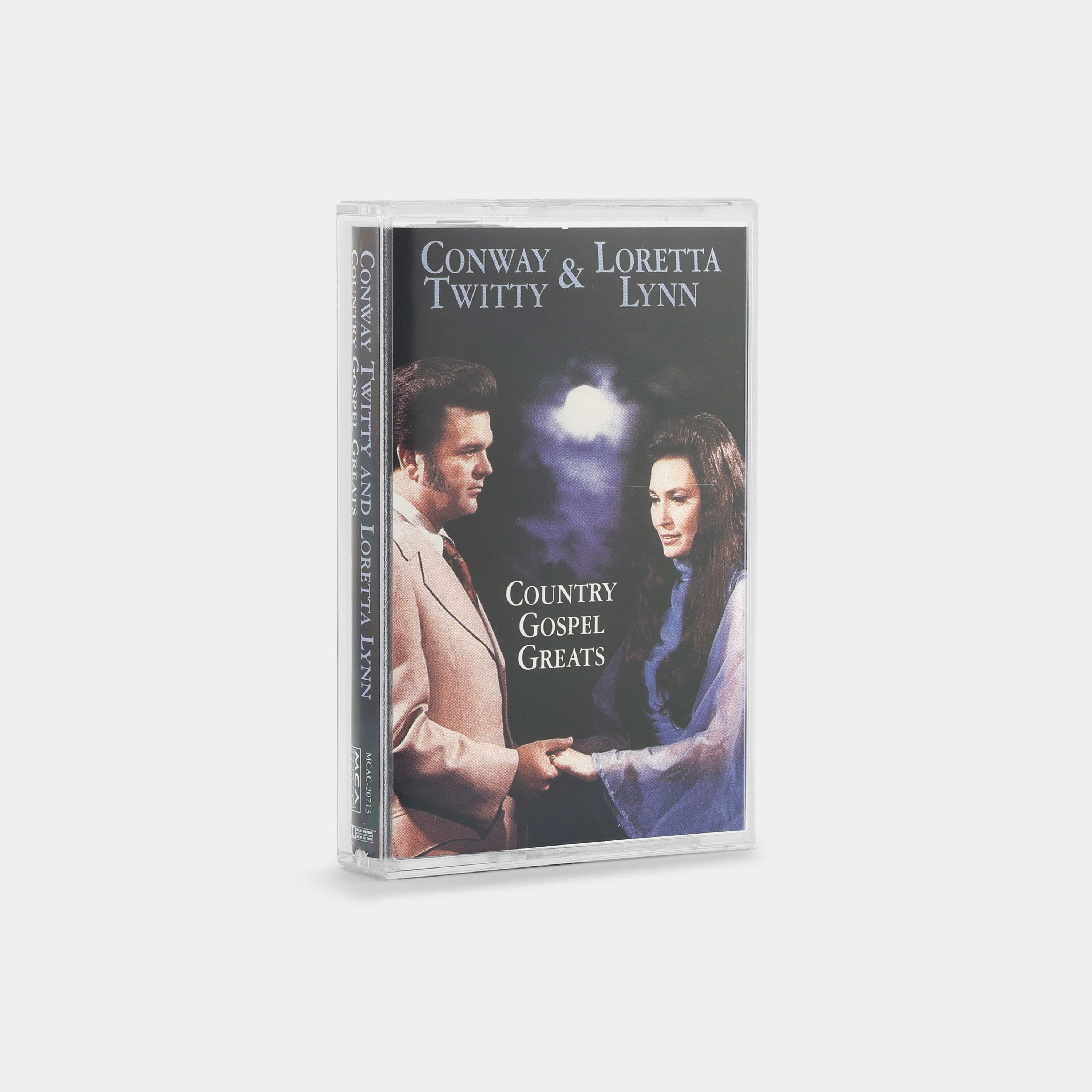 Conway Twitty & Loretta Lynn - Country Gospel Greats Cassette Tape