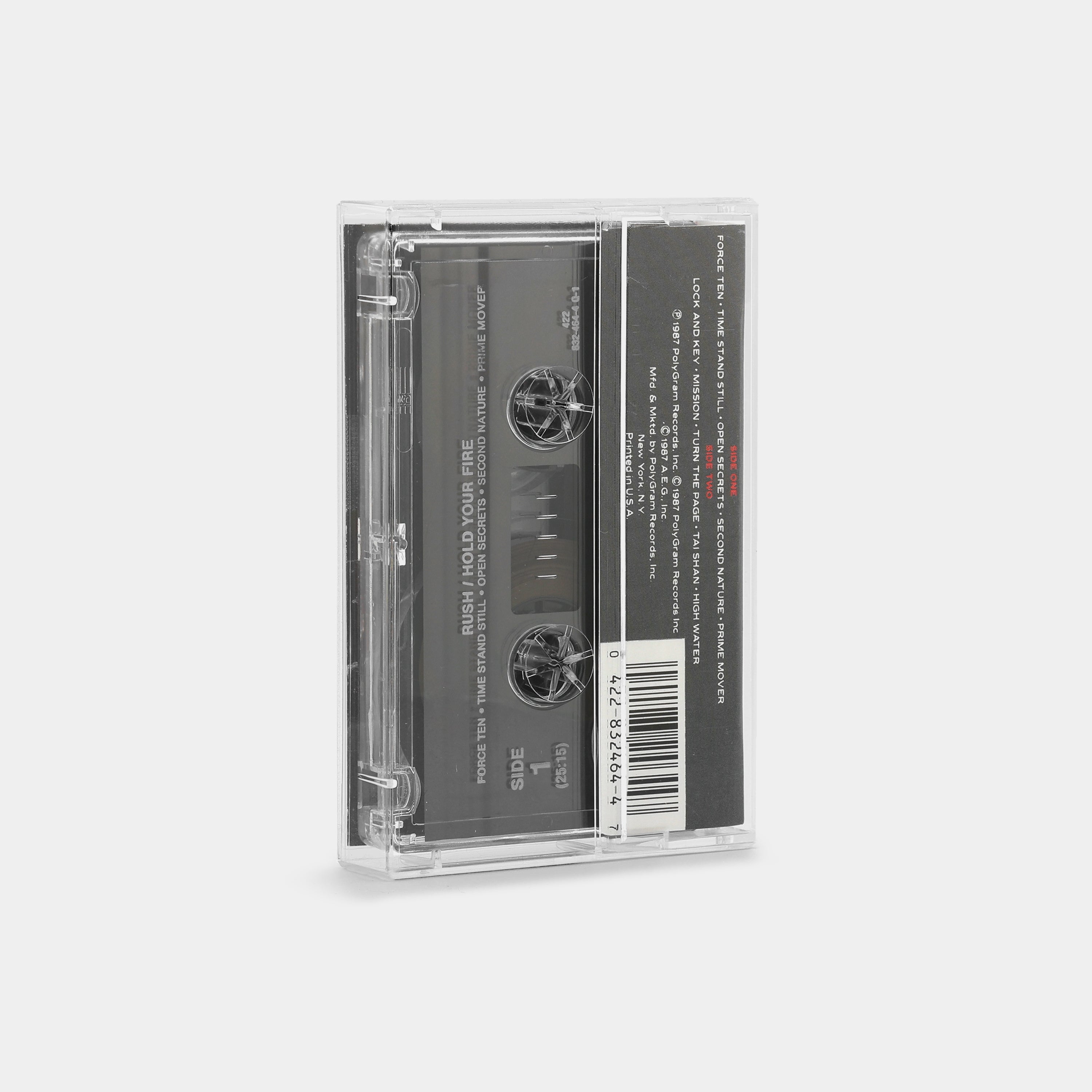 Rush - Hold Your Fire Cassette Tape