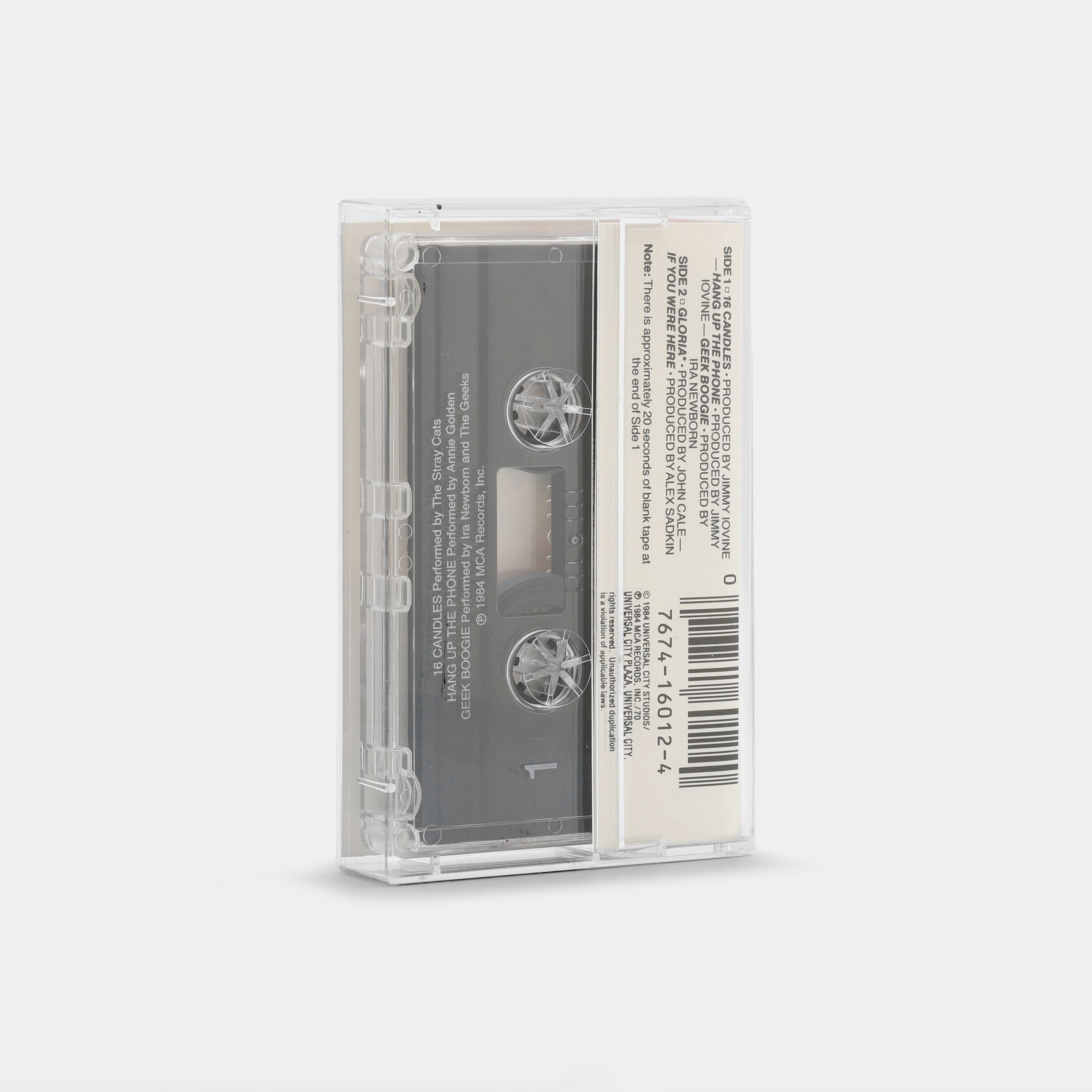 Sixteen Candles (Music From The Original Motion Picture Soundtrack) Cassette Tape