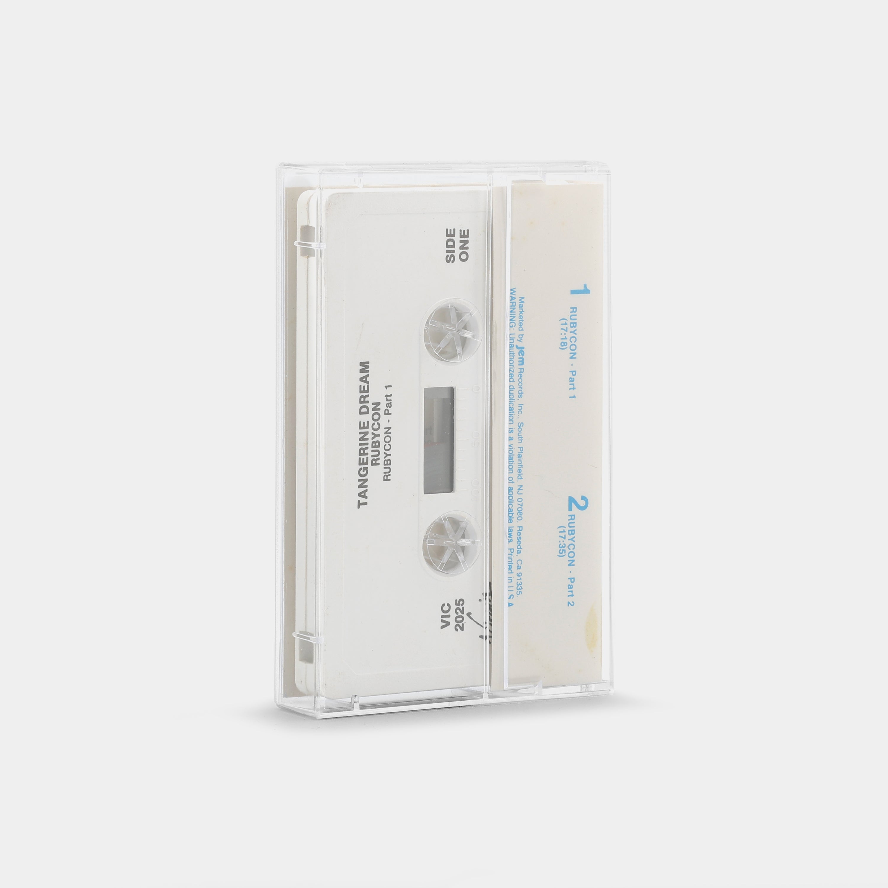 Tangerine Dream - Rubycon Cassette Tape