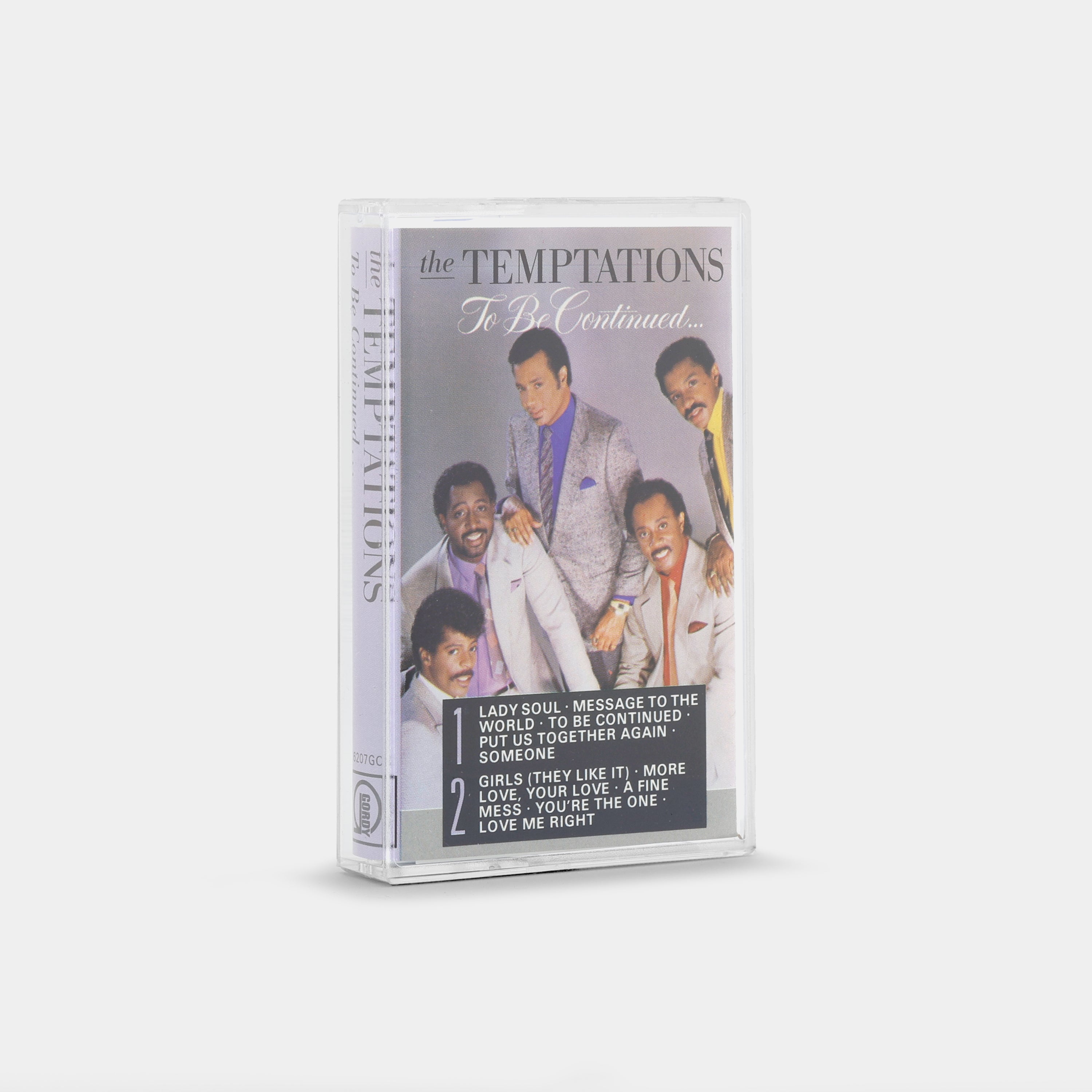 The Temptations - To Be Continued Cassette Tape