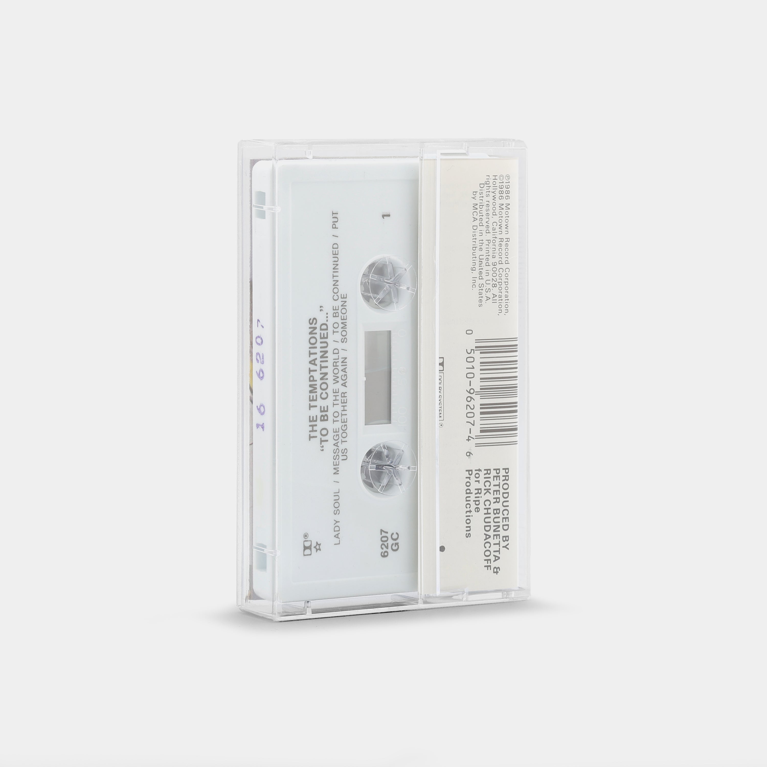 The Temptations - To Be Continued Cassette Tape