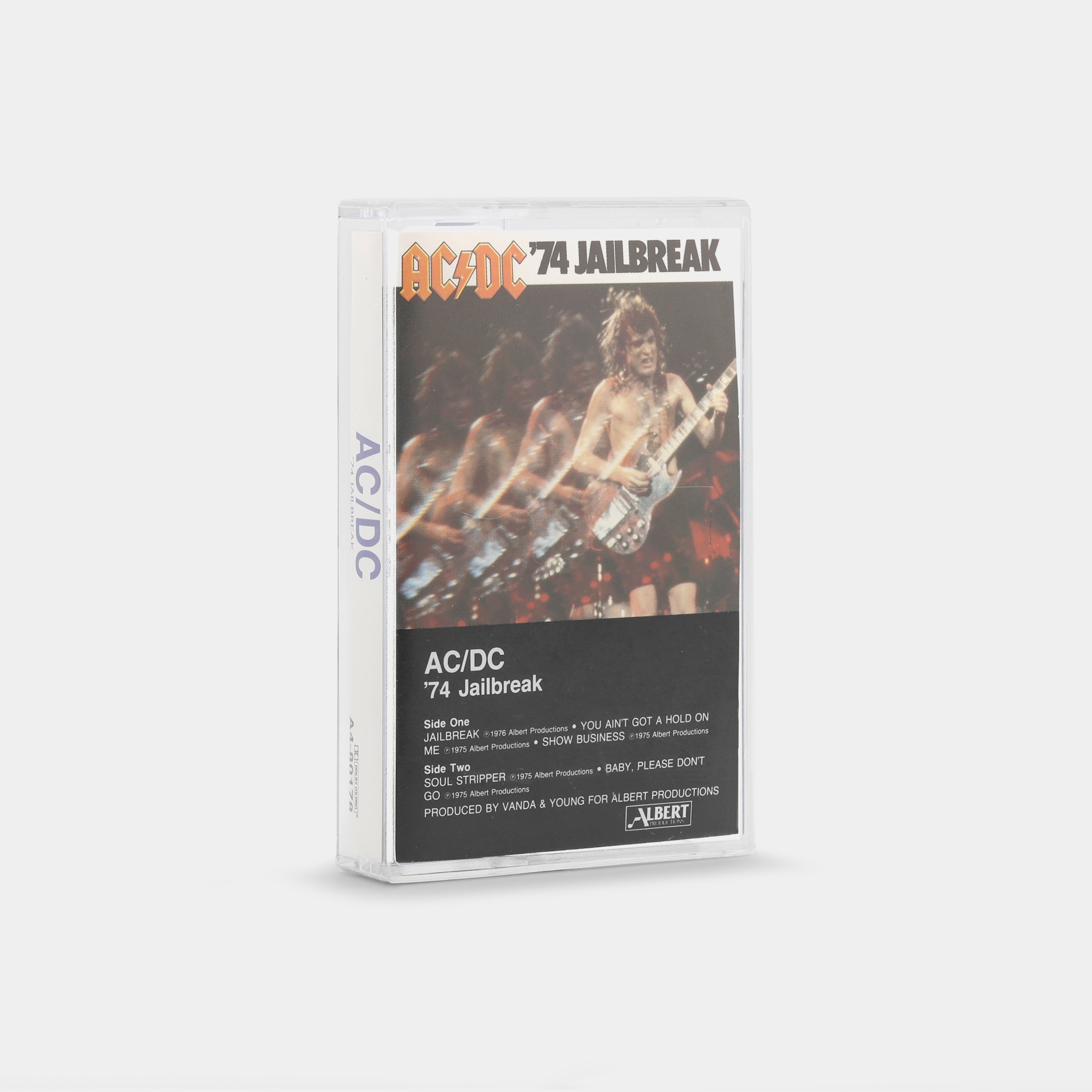 AC/DC - 74 Jailbreak Cassette Tape