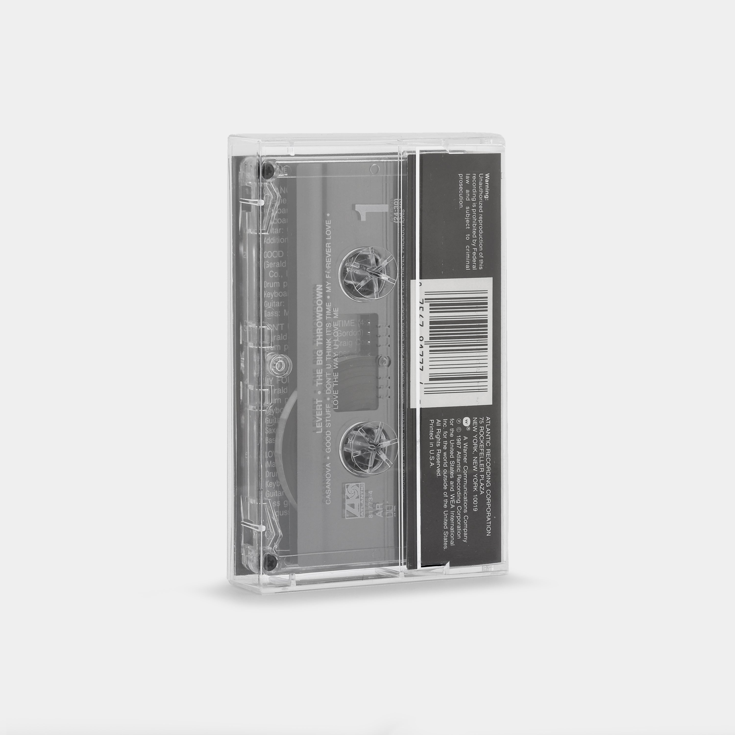 LeVert - The Big Throwdown Cassette Tape