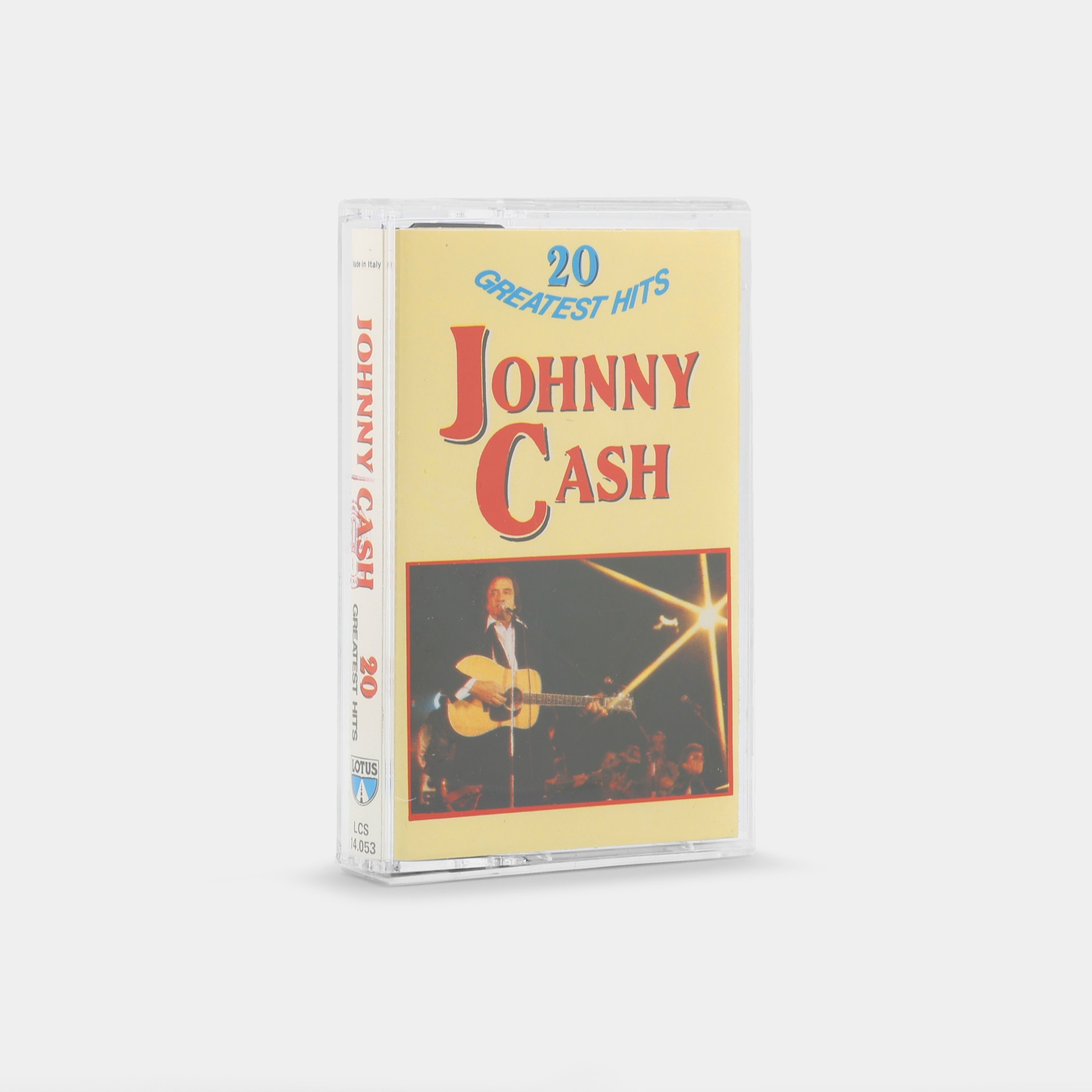 Johnny Cash - 20 Greatest Hits Cassette Tape