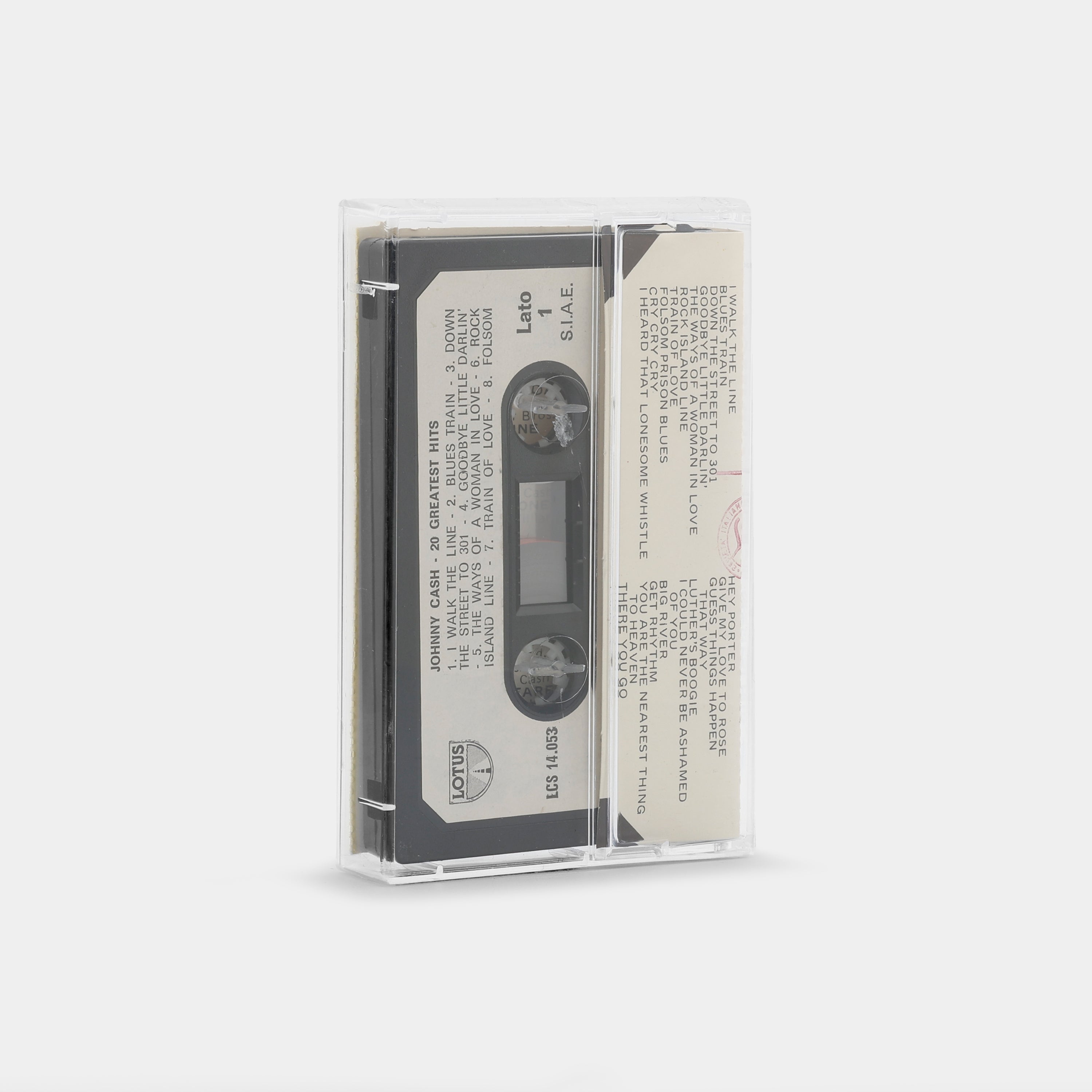Johnny Cash - 20 Greatest Hits Cassette Tape