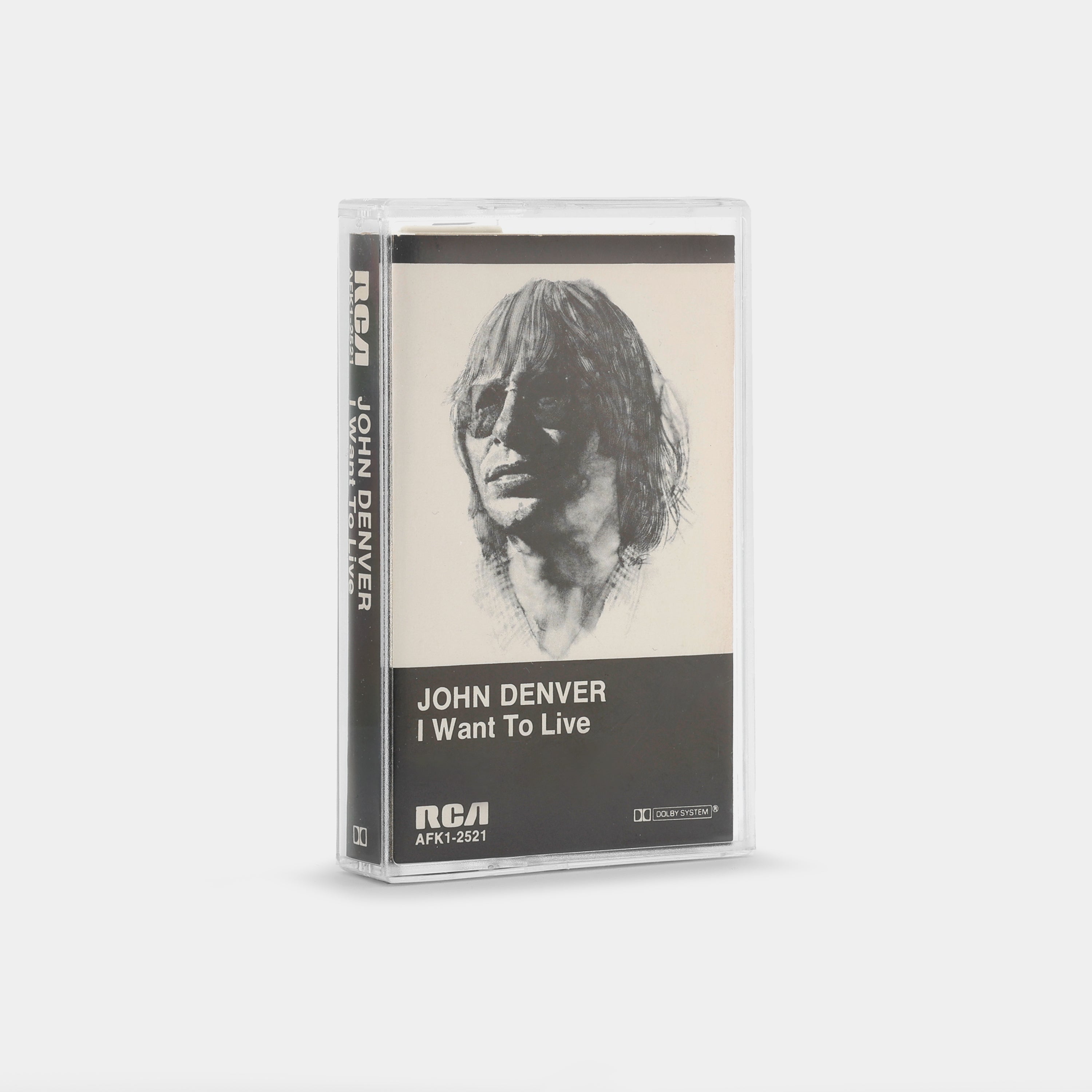 John Denver - I Want To Live Cassette Tape