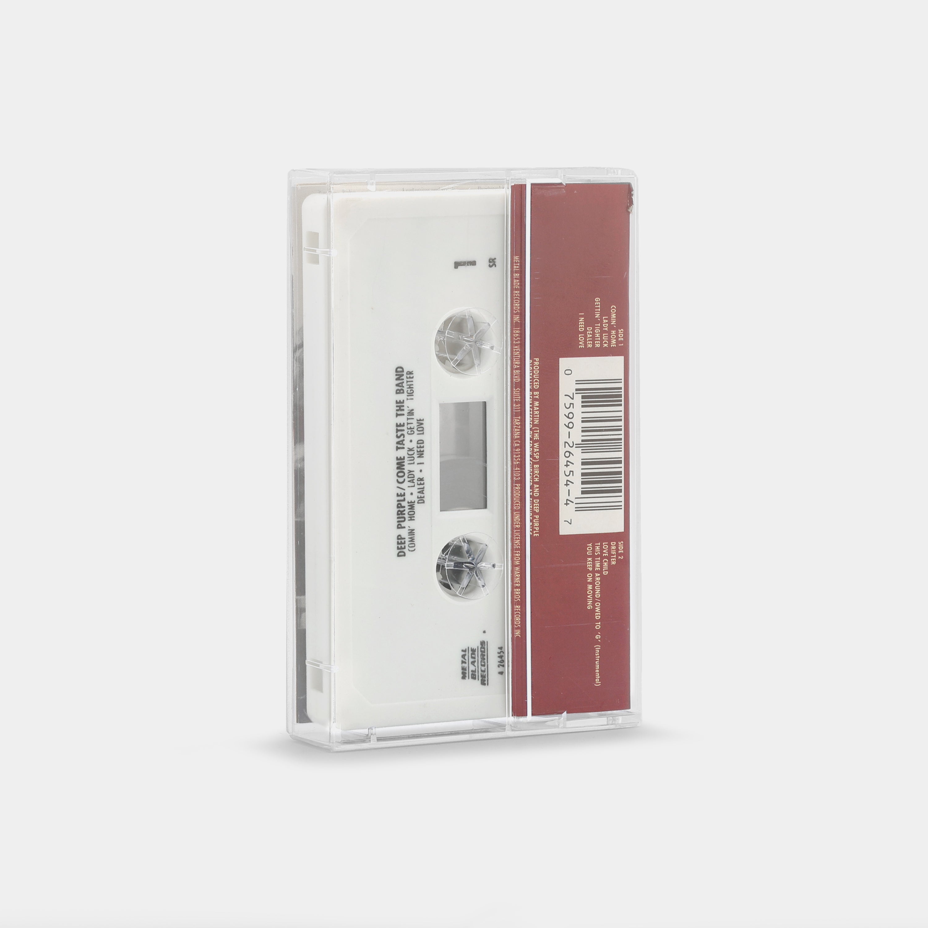 Deep Purple - Come Taste The Band Cassette Tape