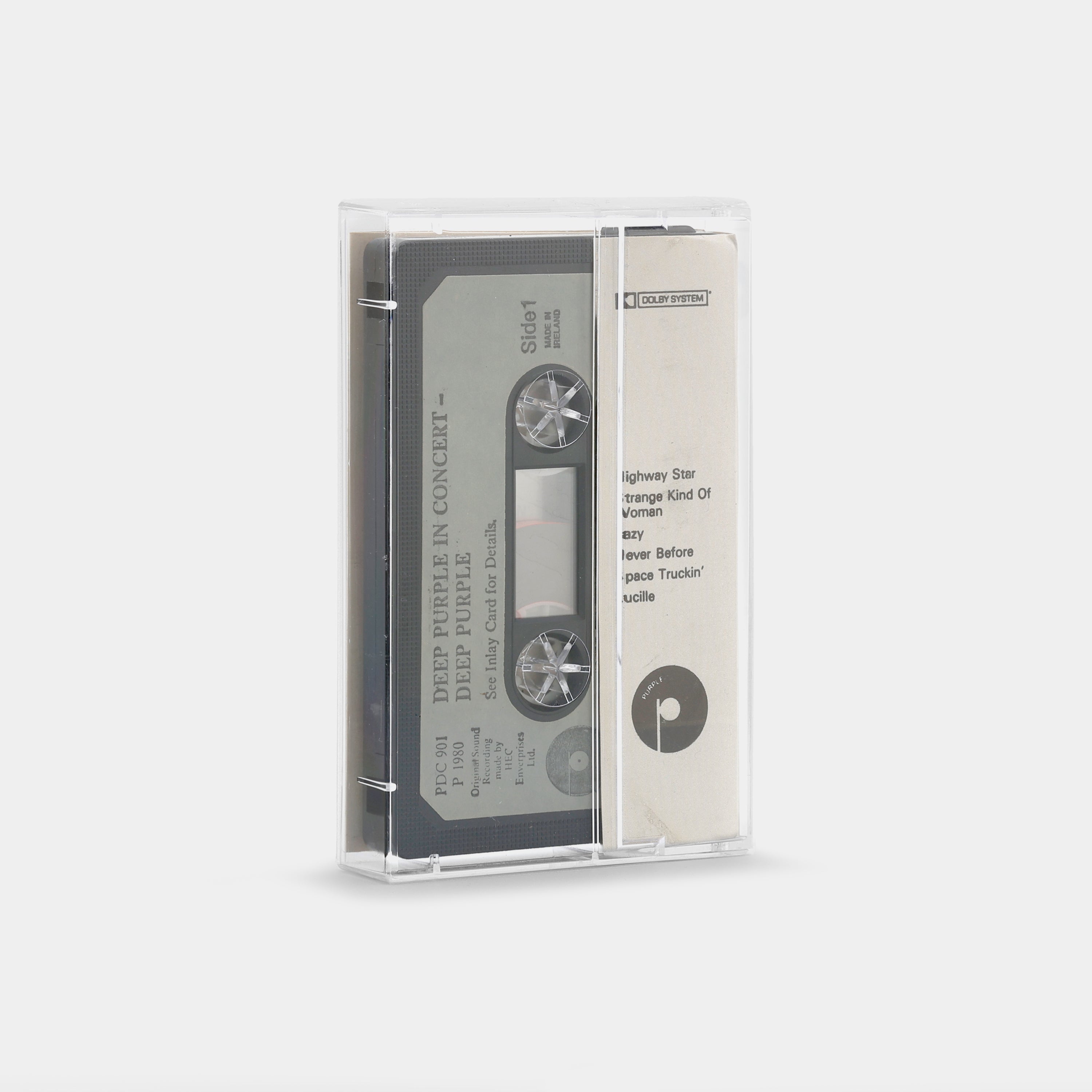 Deep Purple - Deep Purple In Concert Cassette Tape