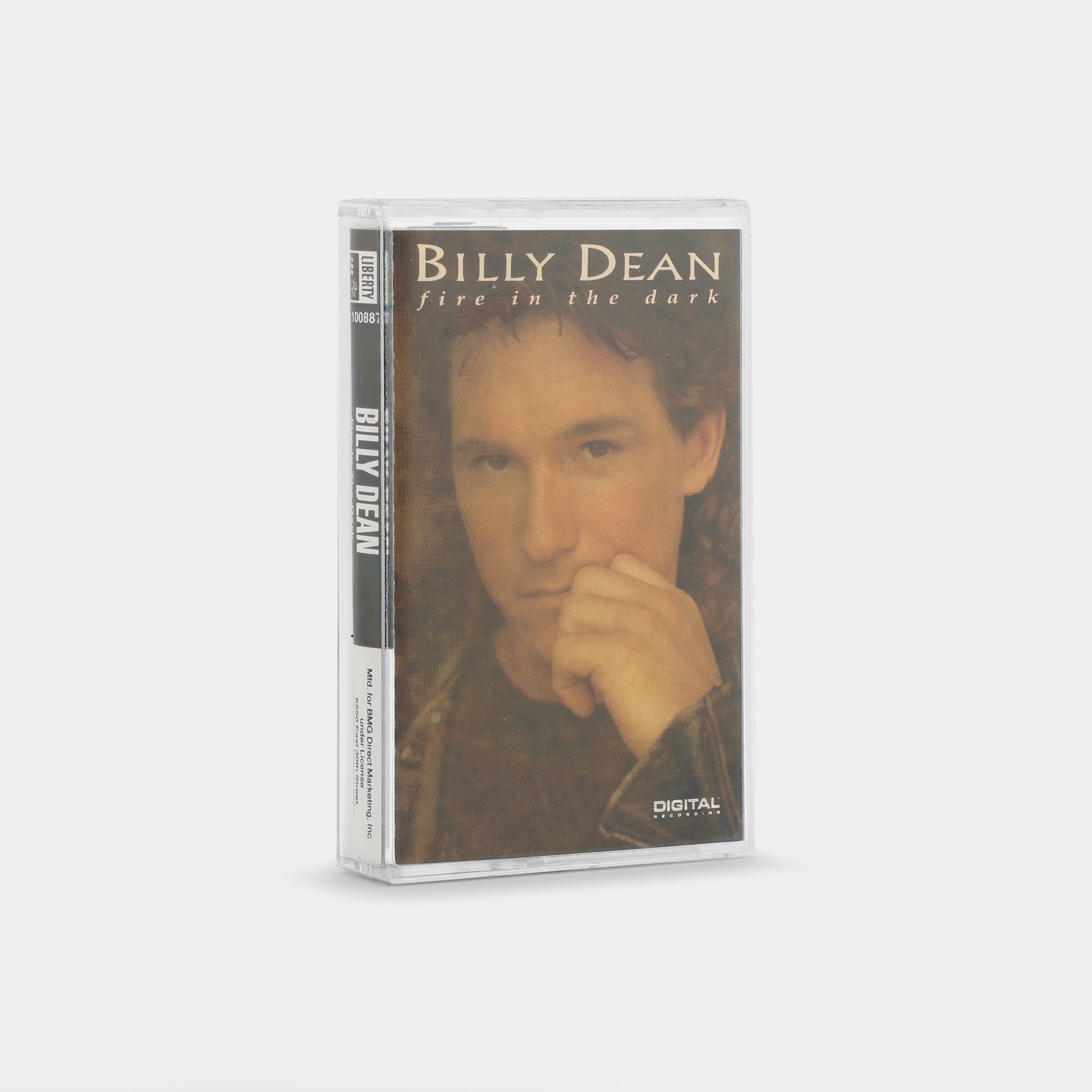 Billy Dean - Fire In The Dark Cassette Tape
