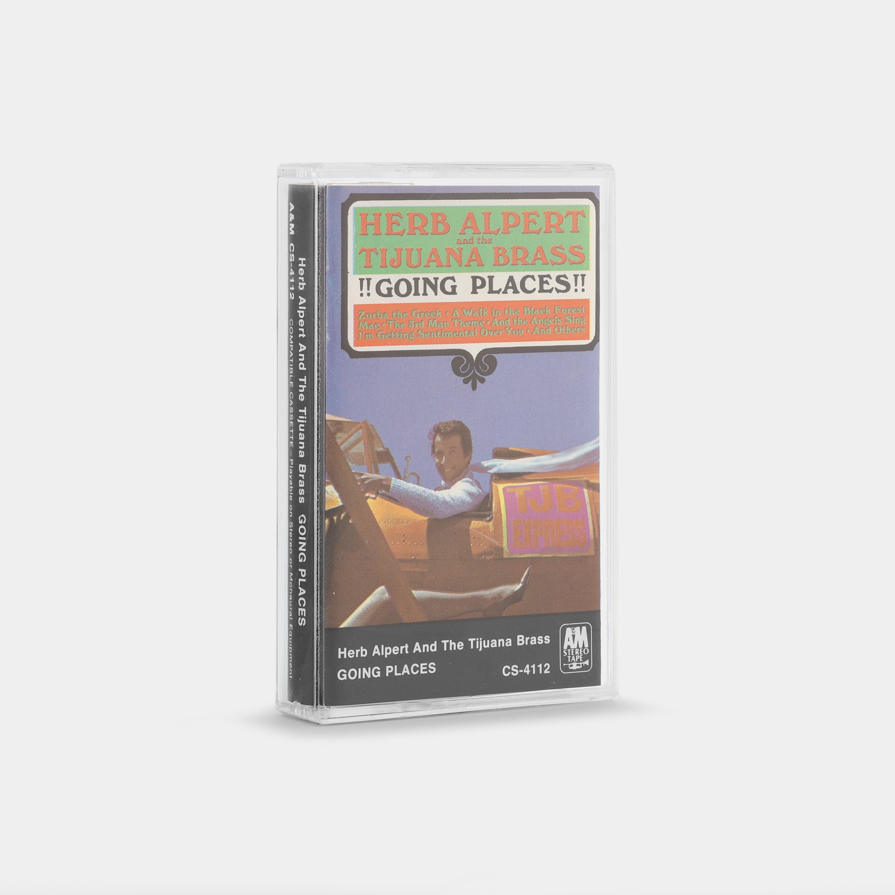 Herb Alpert And The Tijuana Brass - Going Places Cassette Tape