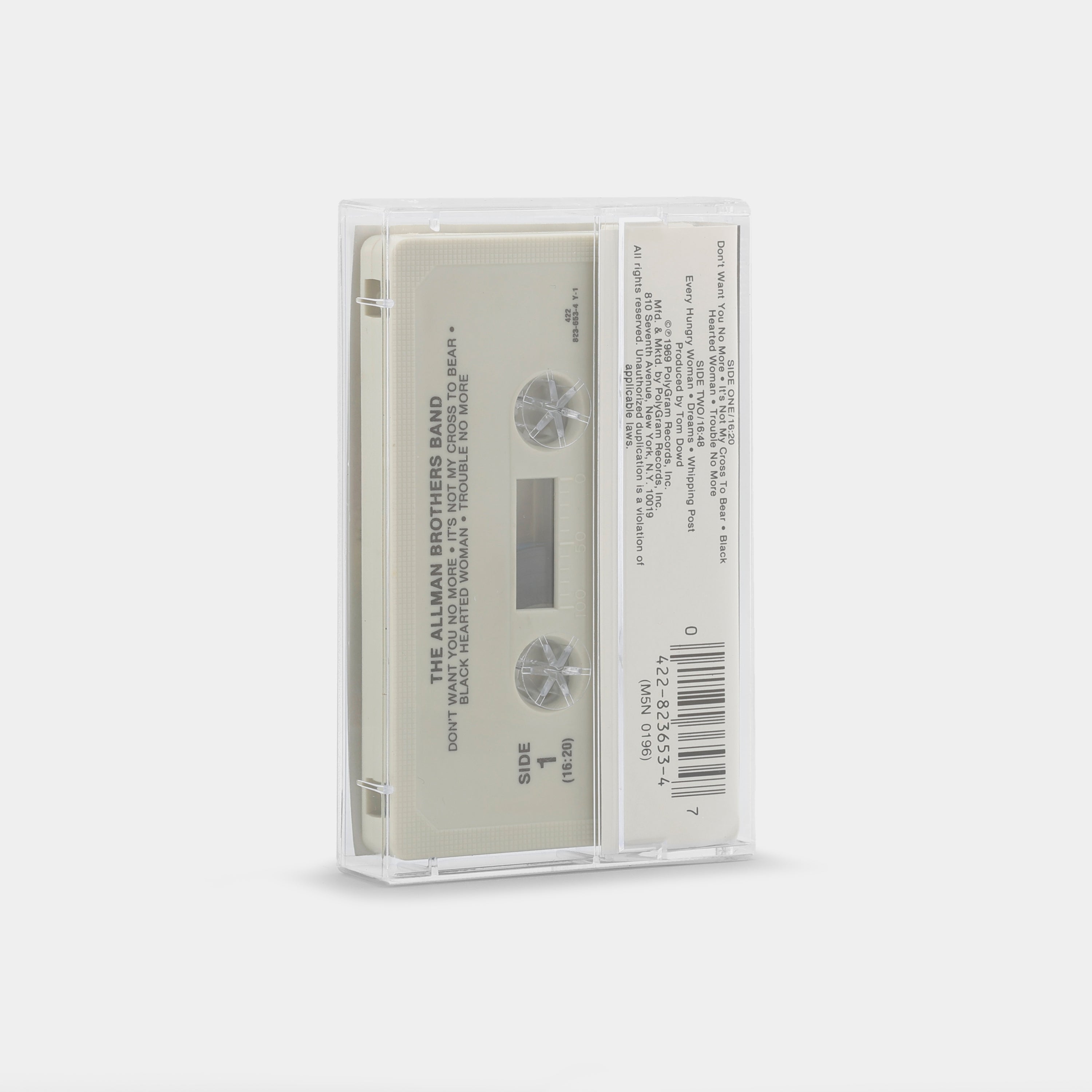 The Allman Brothers Band - The Allman Brothers Band Cassette Tape