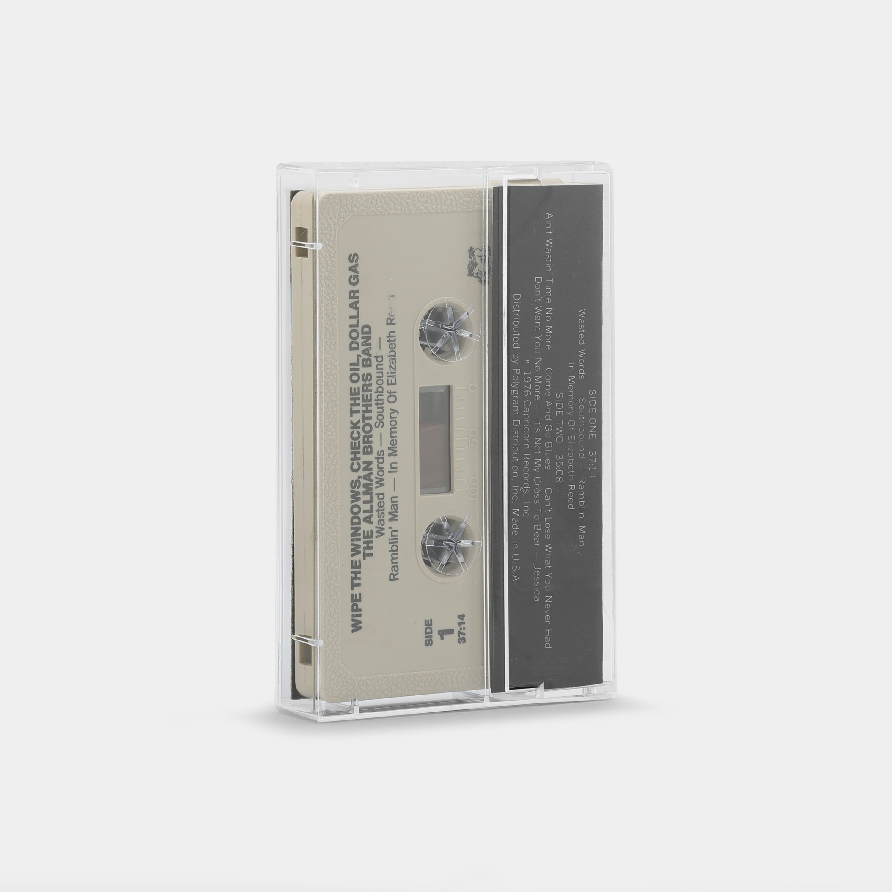 The Allman Brothers Band - Wipe The Windows, Check The Oil, Dollar Gas Cassette Tape
