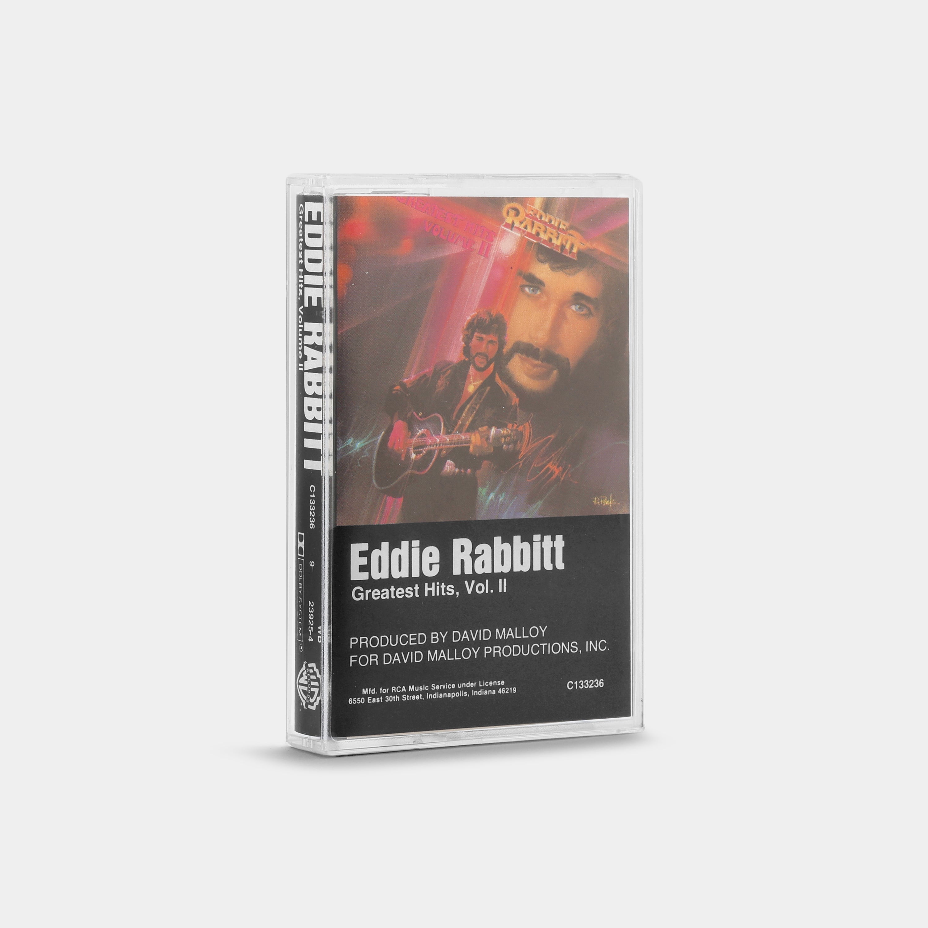 Eddie Rabbitt - Greatest Hits Vol. II Cassette Tape