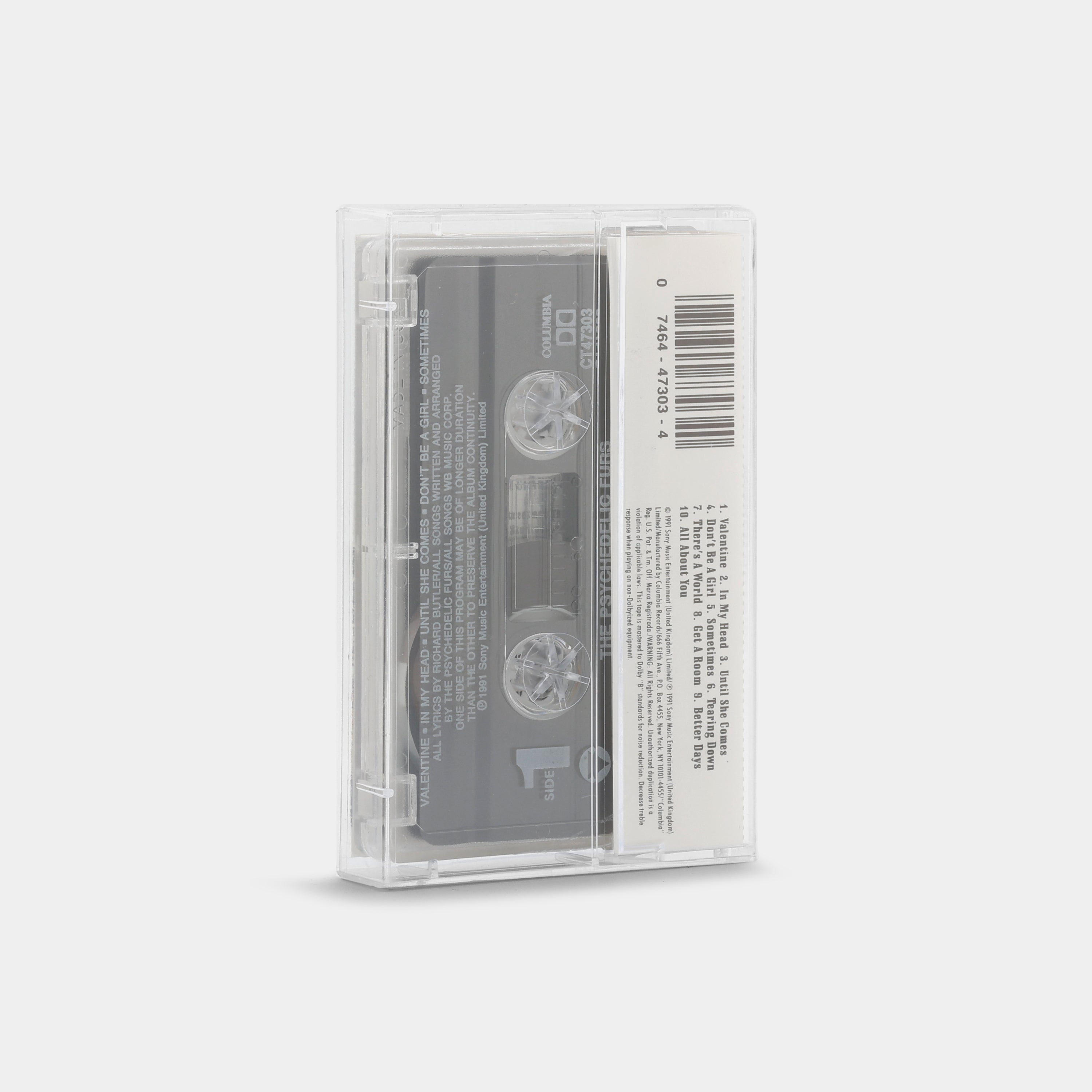 The Psychedelic Furs - World Outside Cassette Tape