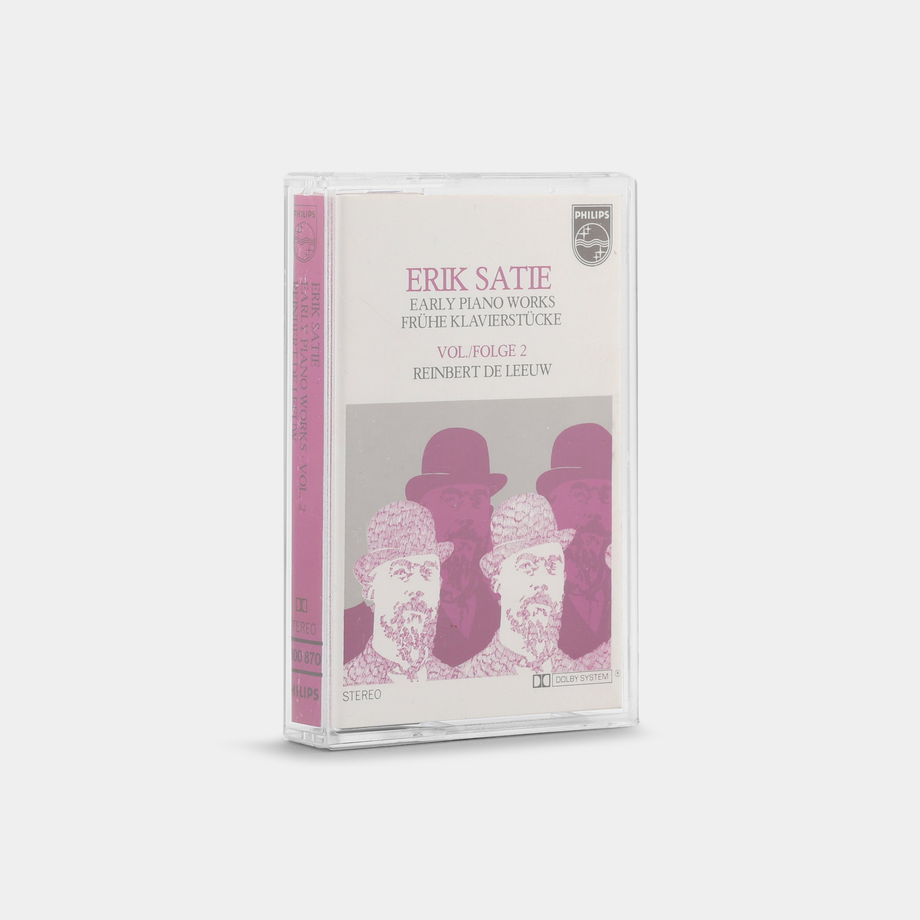 Erik Satie - Reinbert de Leeuw - Early Pianoworks, Volume Two Cassette Tape