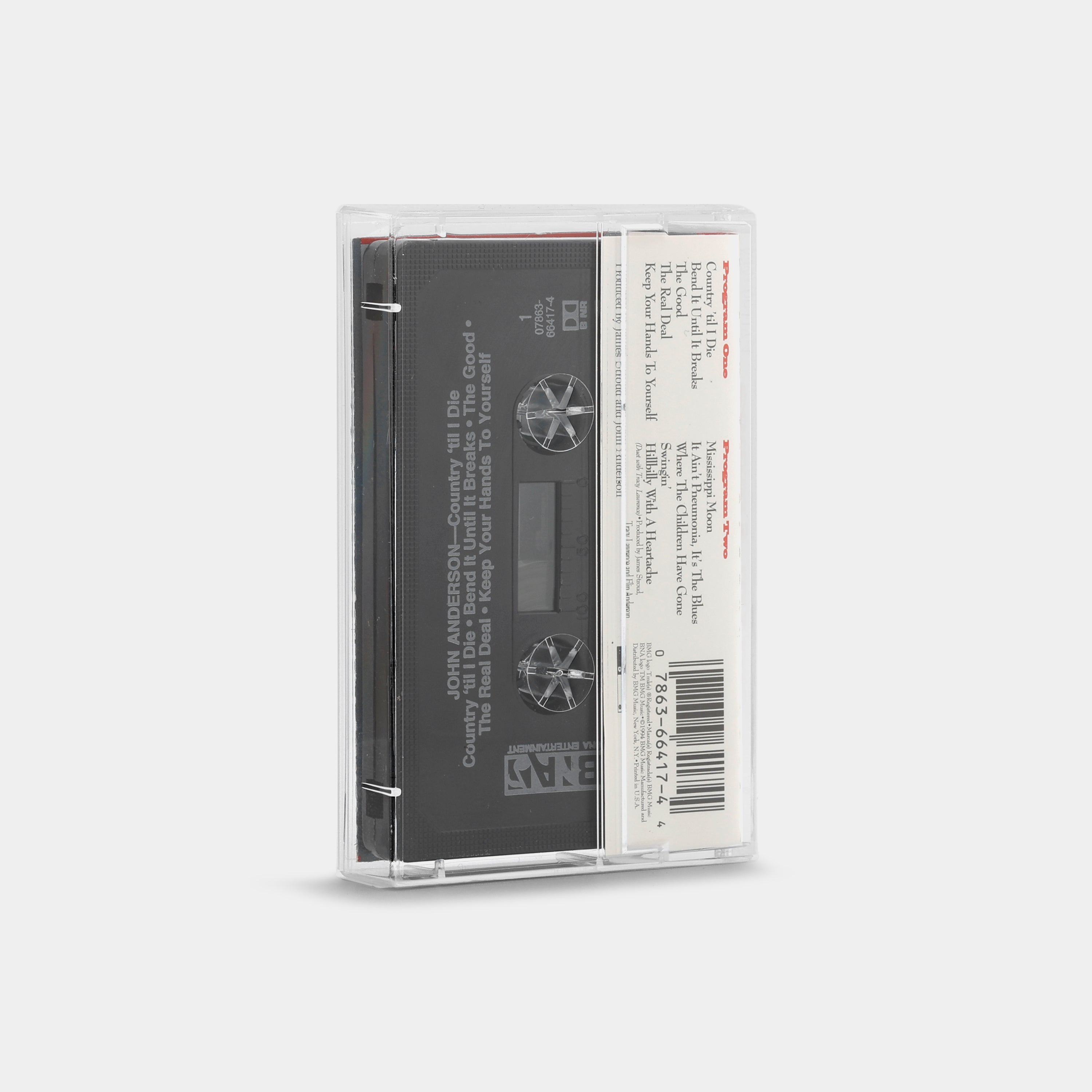 John Anderson - Country 'Til I Die Cassette Tape