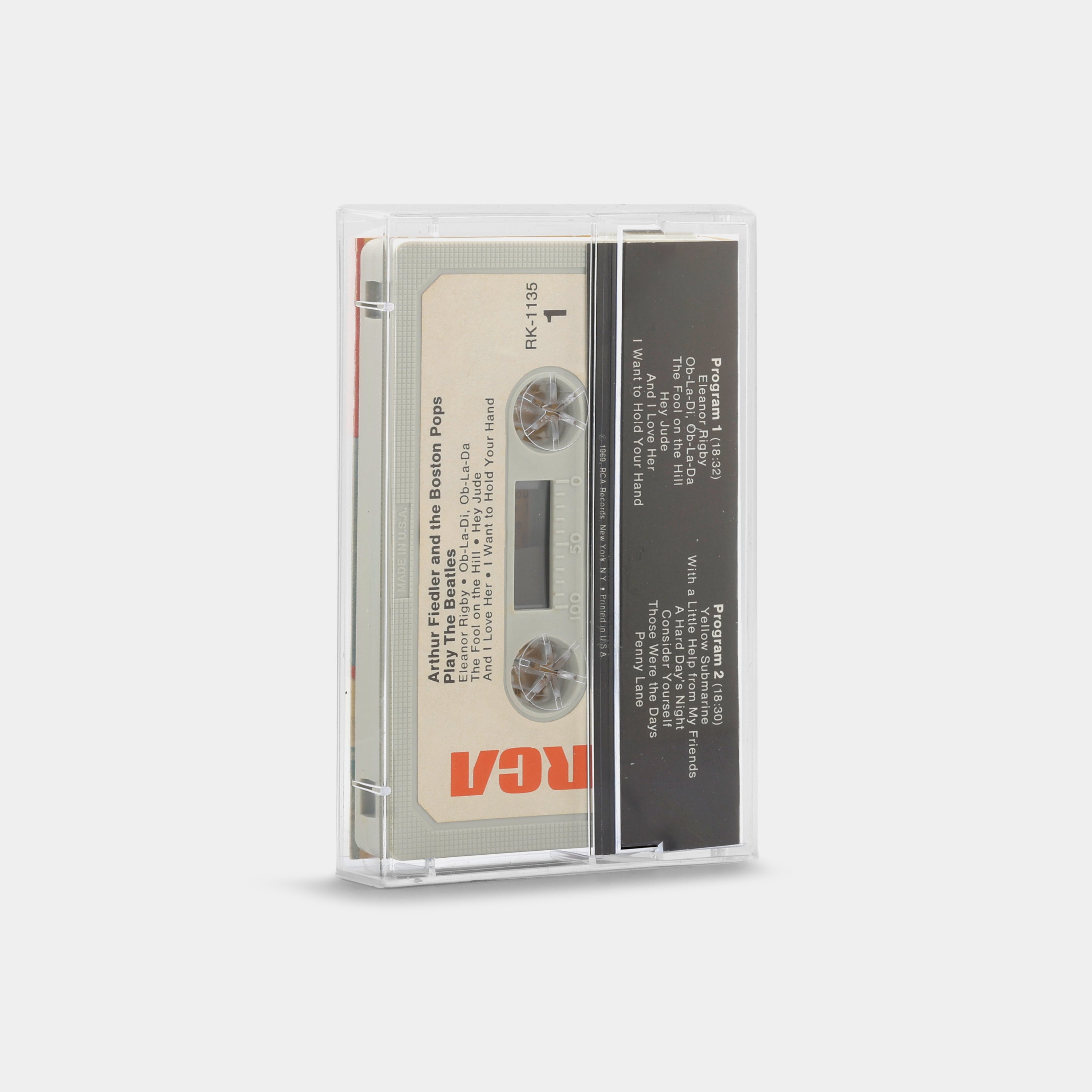 Arthur Fiedler And The Boston Pops - Play The Beatles Cassette Tape