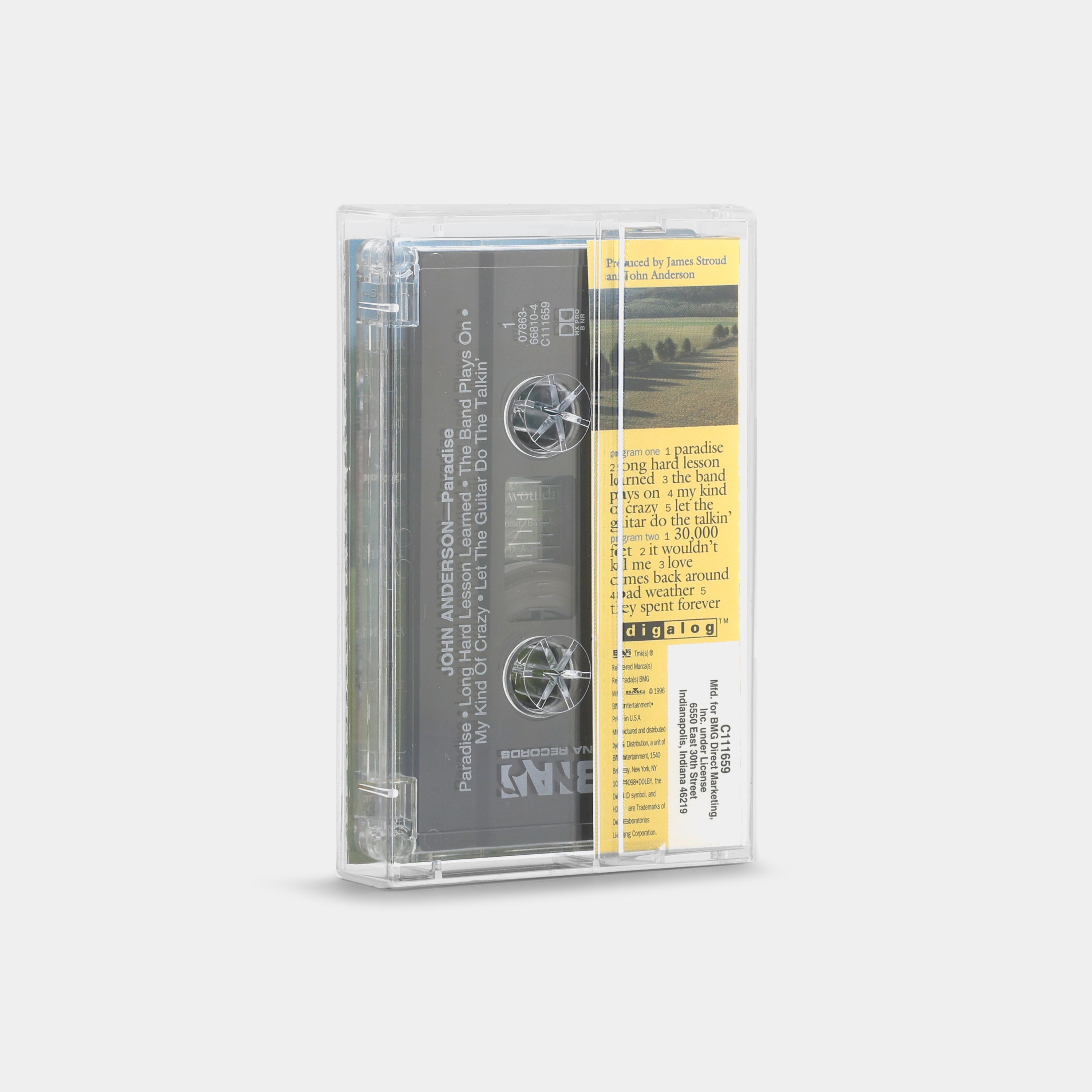 John Anderson - Paradise Cassette Tape
