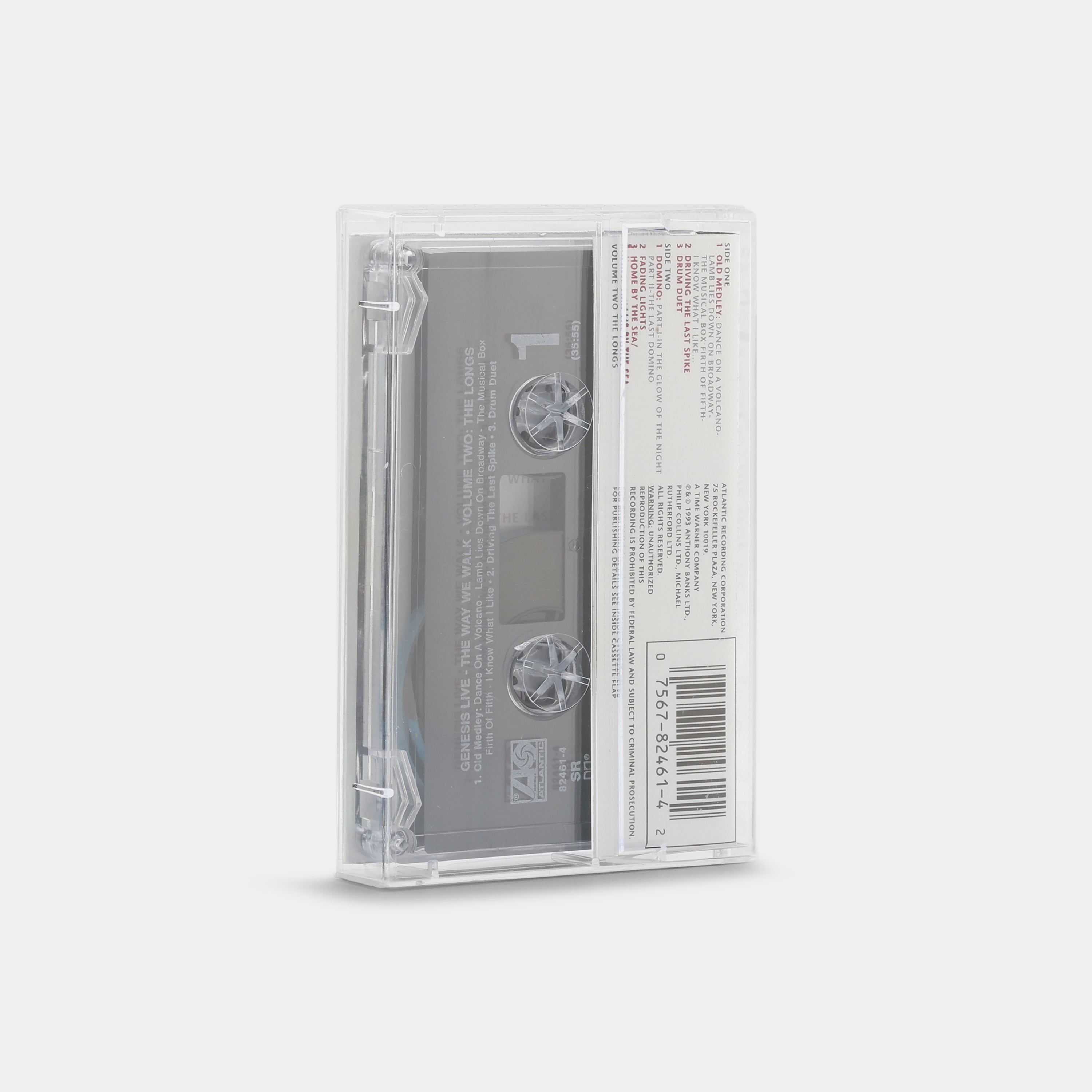 Genesis - Live / The Way We Walk (Volume Two: The Longs) Cassette Tape