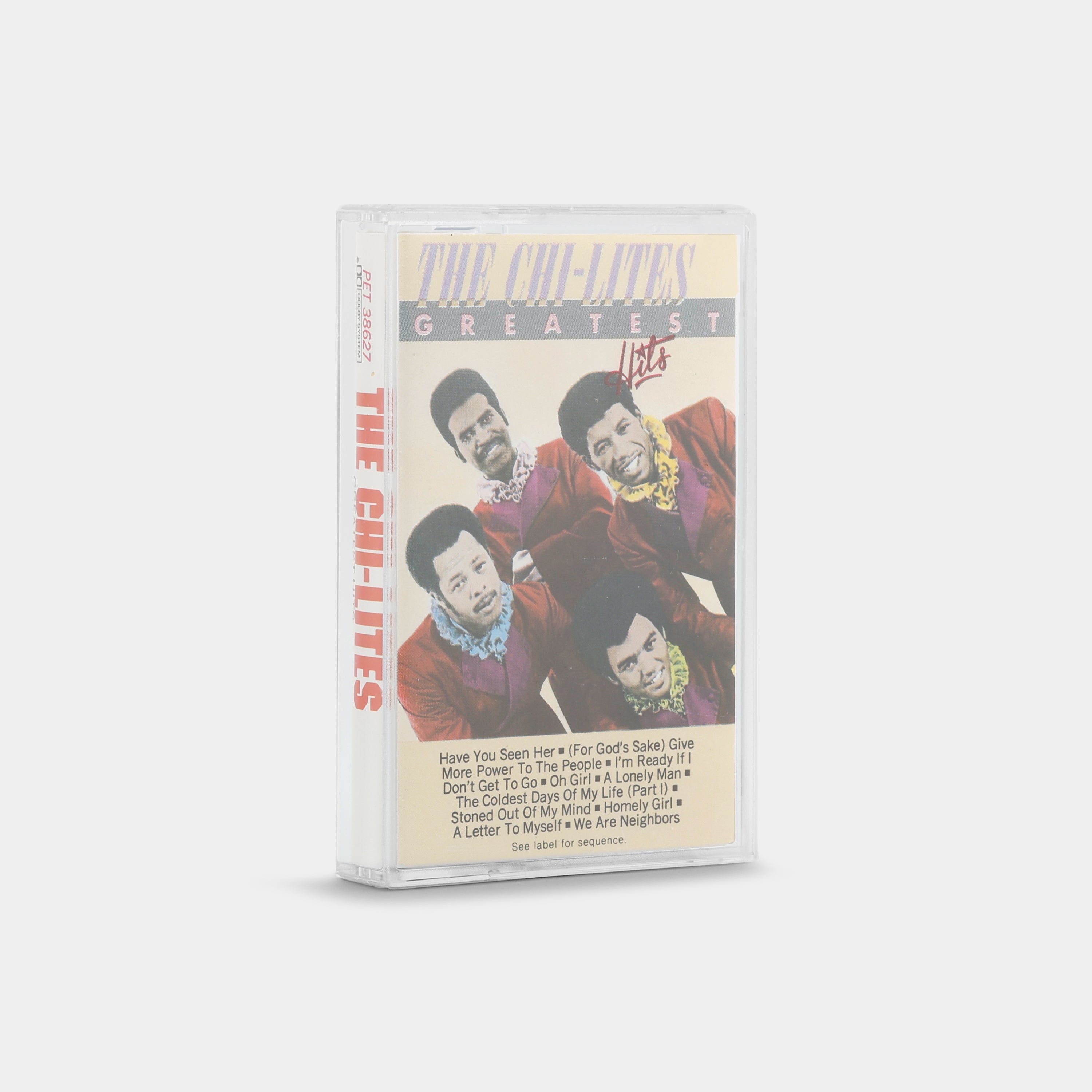 The Chi-Lites - Greatest Hits Cassette Tape