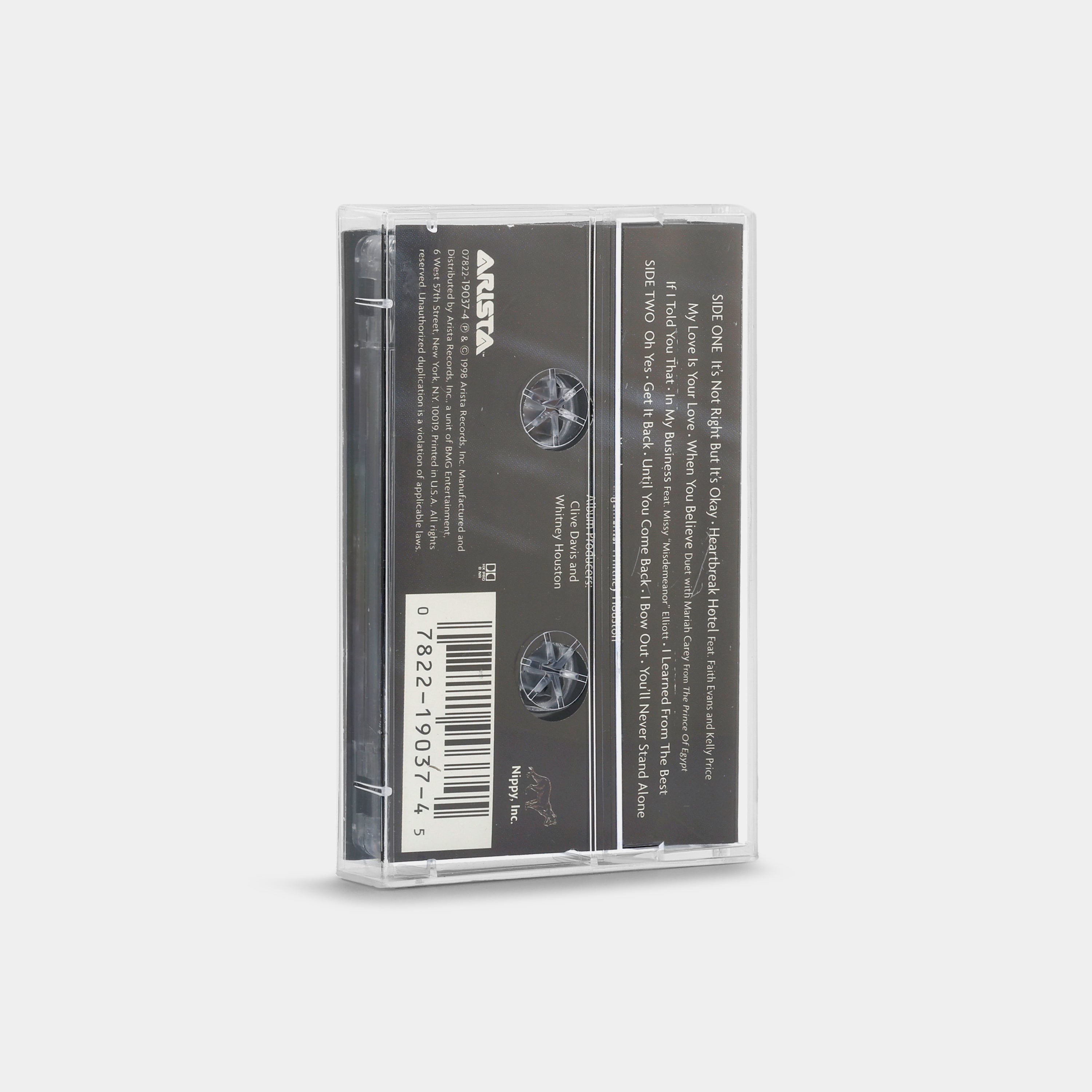 Whitney Houston - My Love Is Your Love Cassette Tape