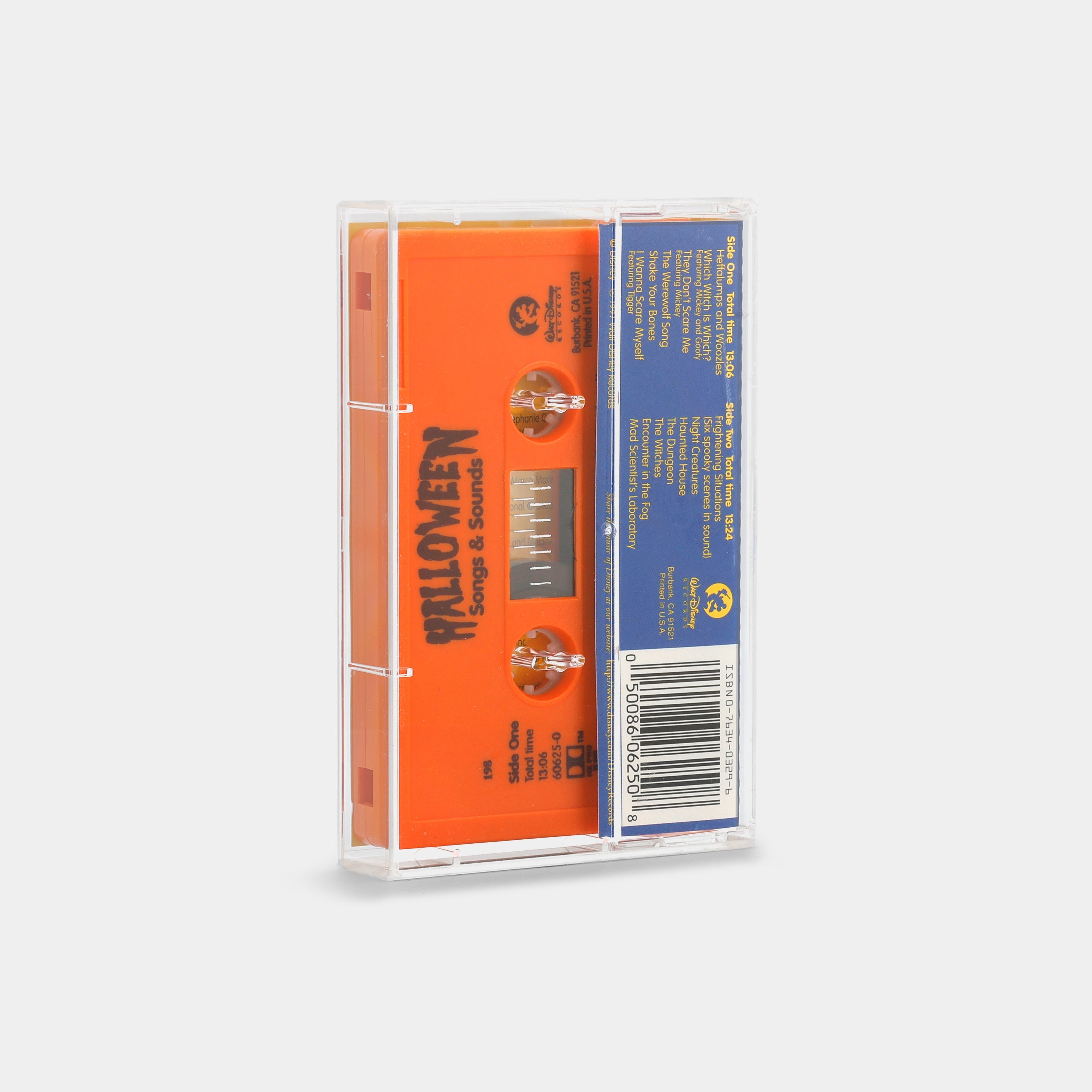 Walt Disney's Halloween Songs & Sounds Cassette Tape