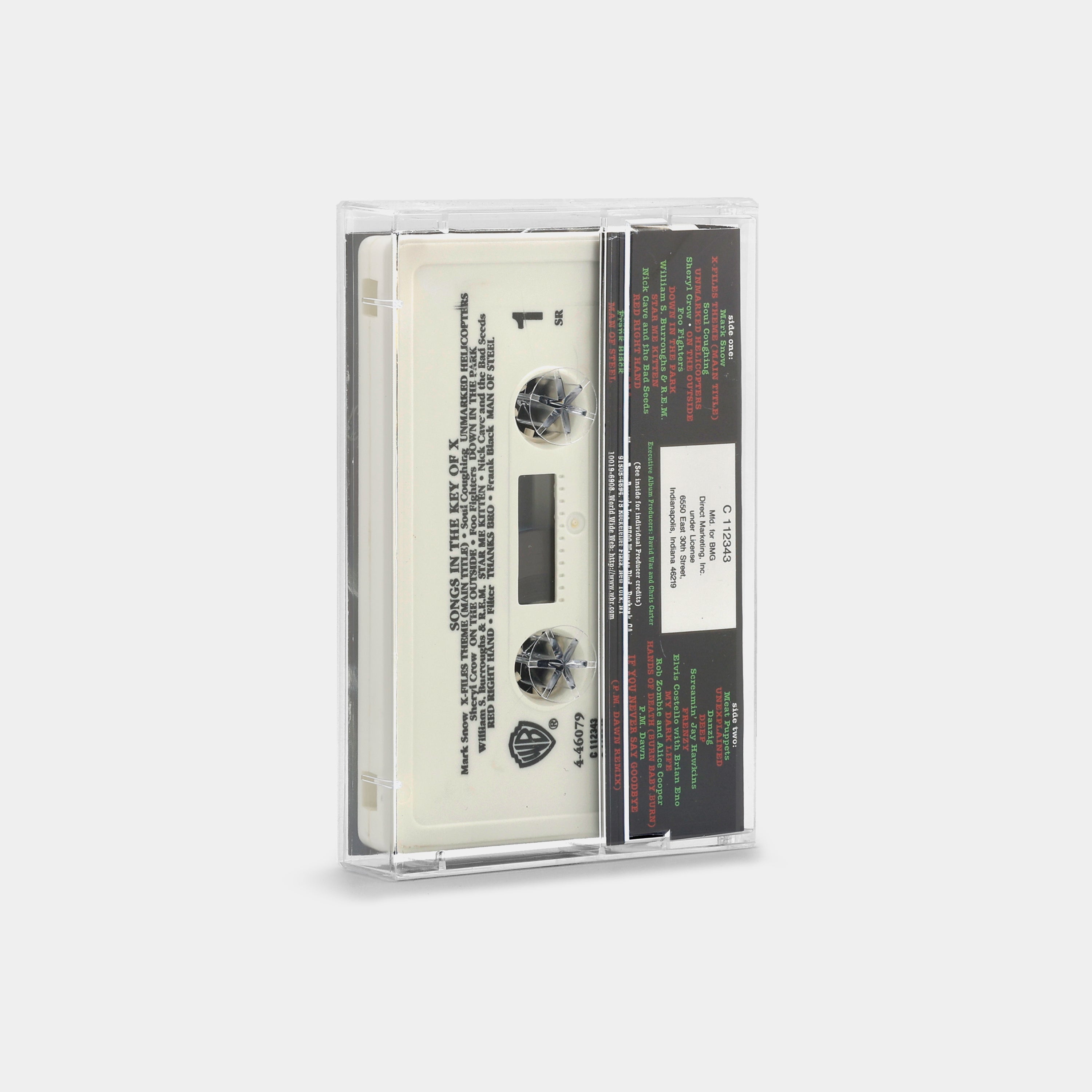 The X-Files: Songs In The Key Of X Cassette Tape