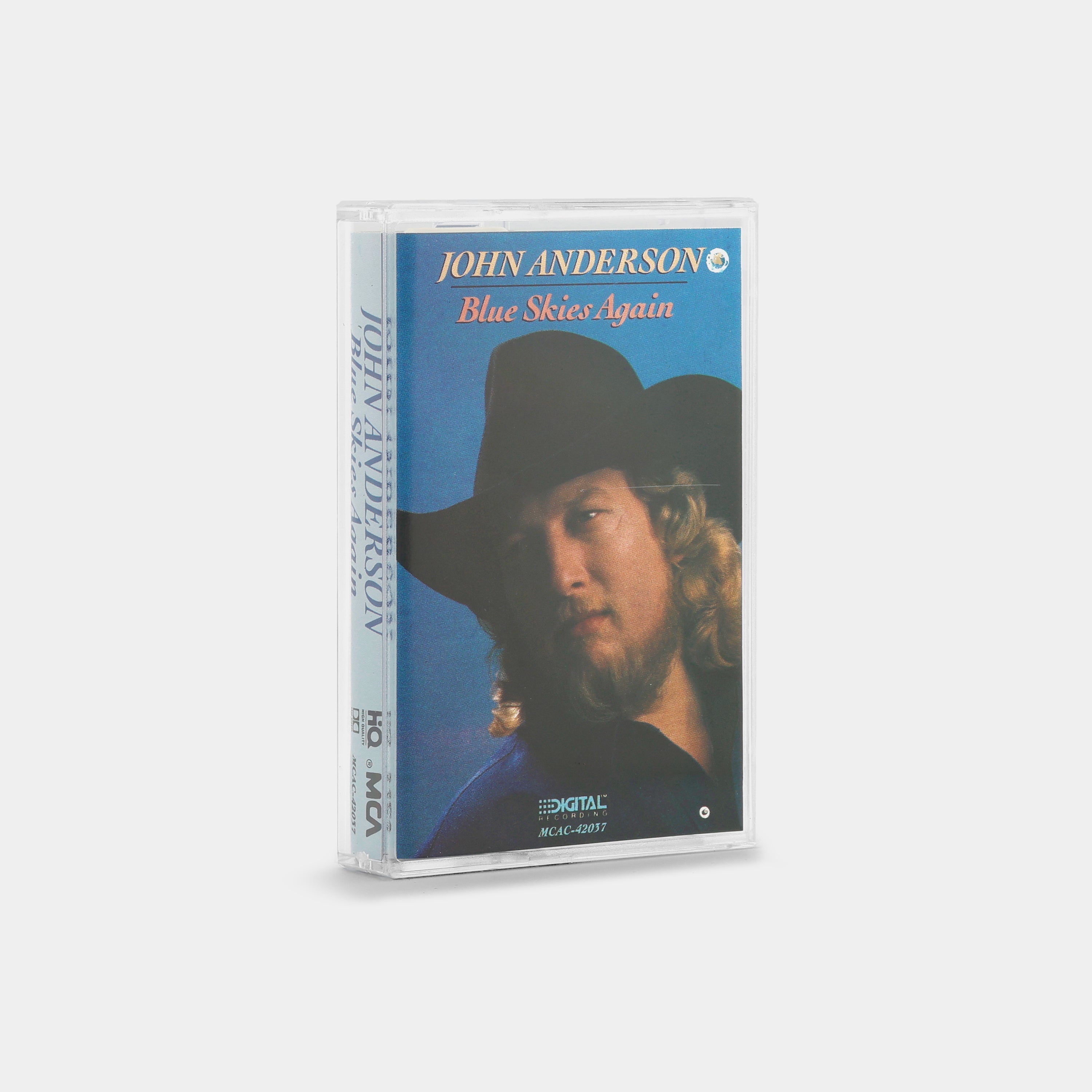 John Anderson - Blue Skies Again Cassette Tape