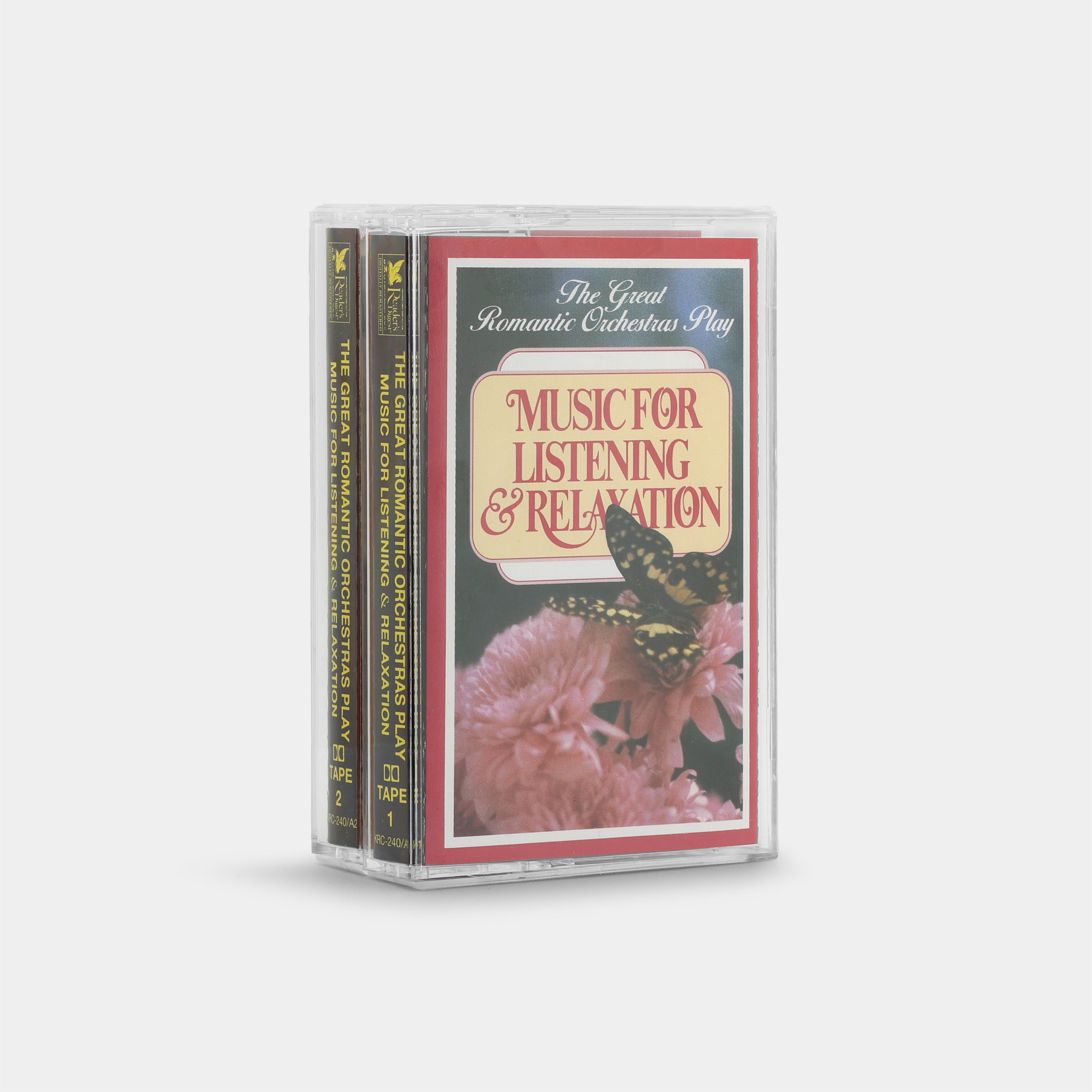 The Great Romantic Orchestras Play Music For Listening & Relaxation Cassette Tape Set