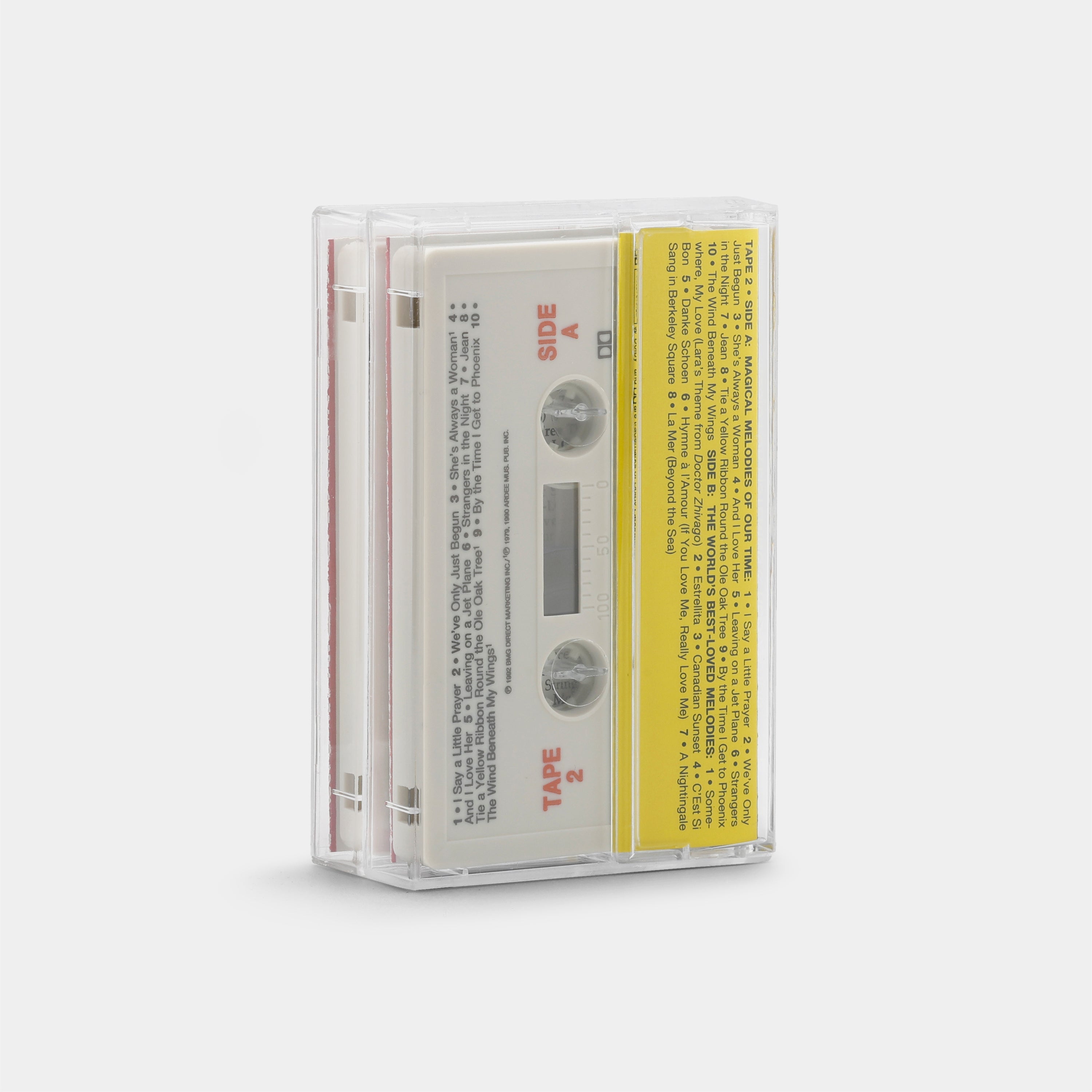 The Great Romantic Orchestras Play Music For Listening & Relaxation Cassette Tape Set