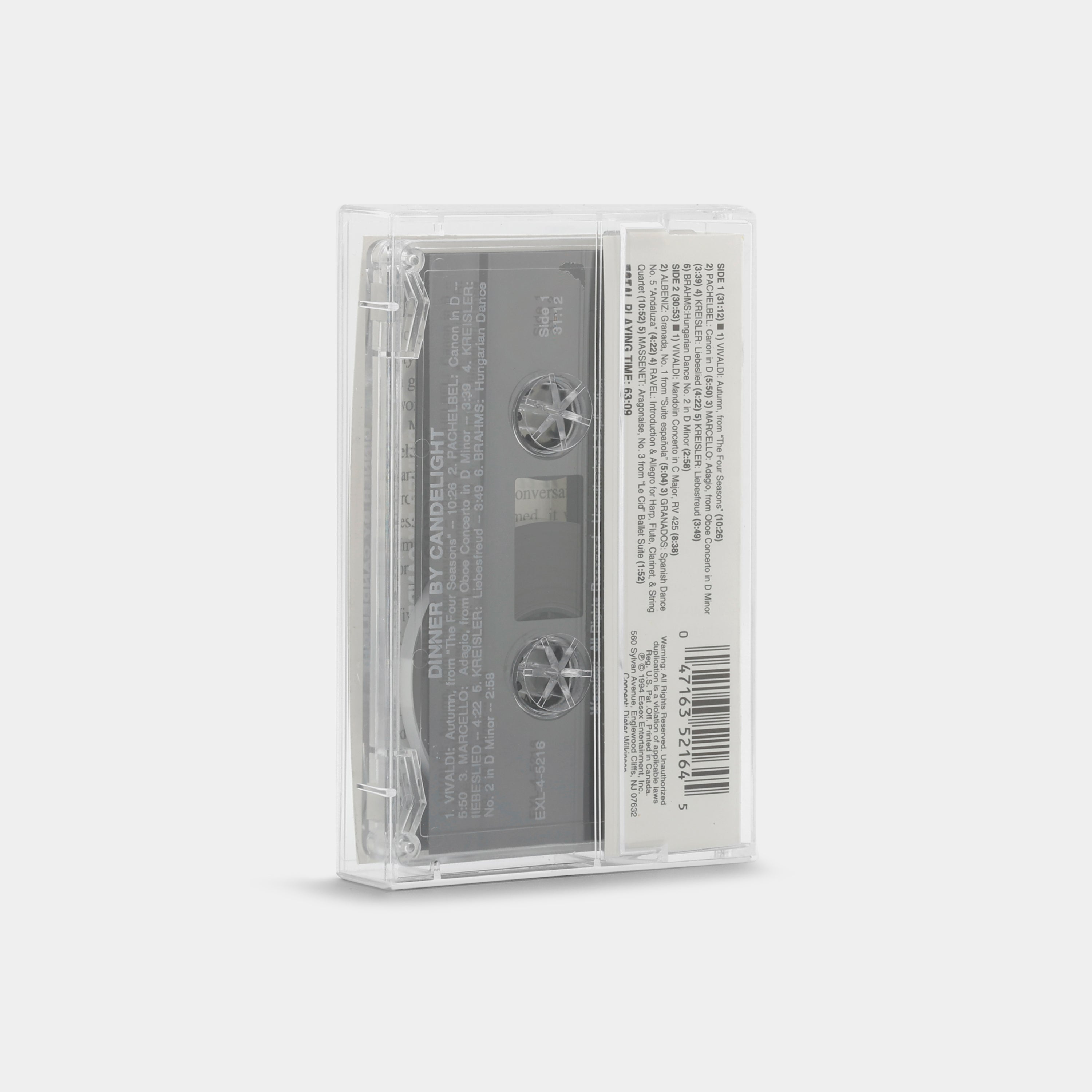 Dinner By Candlelight Cassette Tape