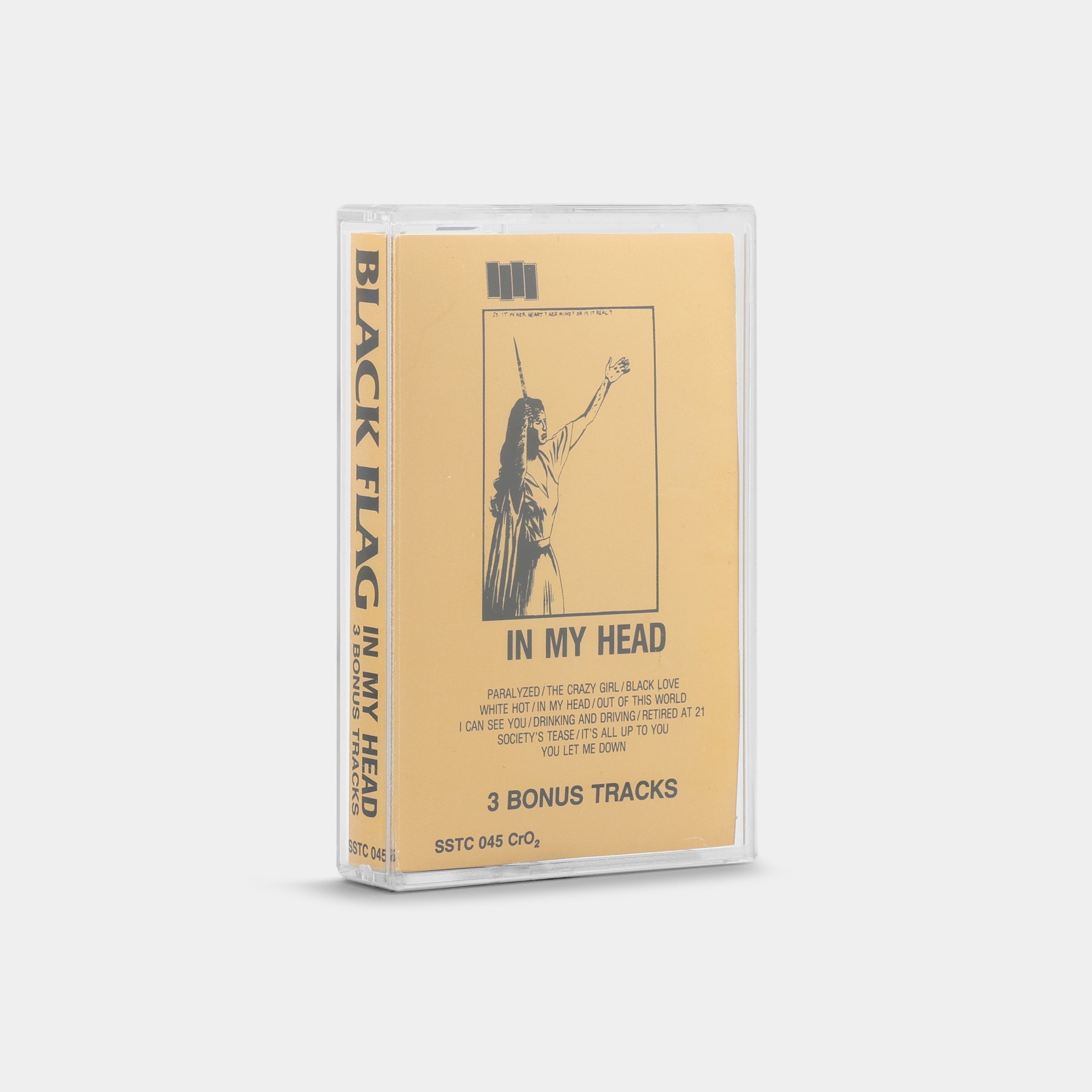 Black Flag - In My Head Cassette Tape