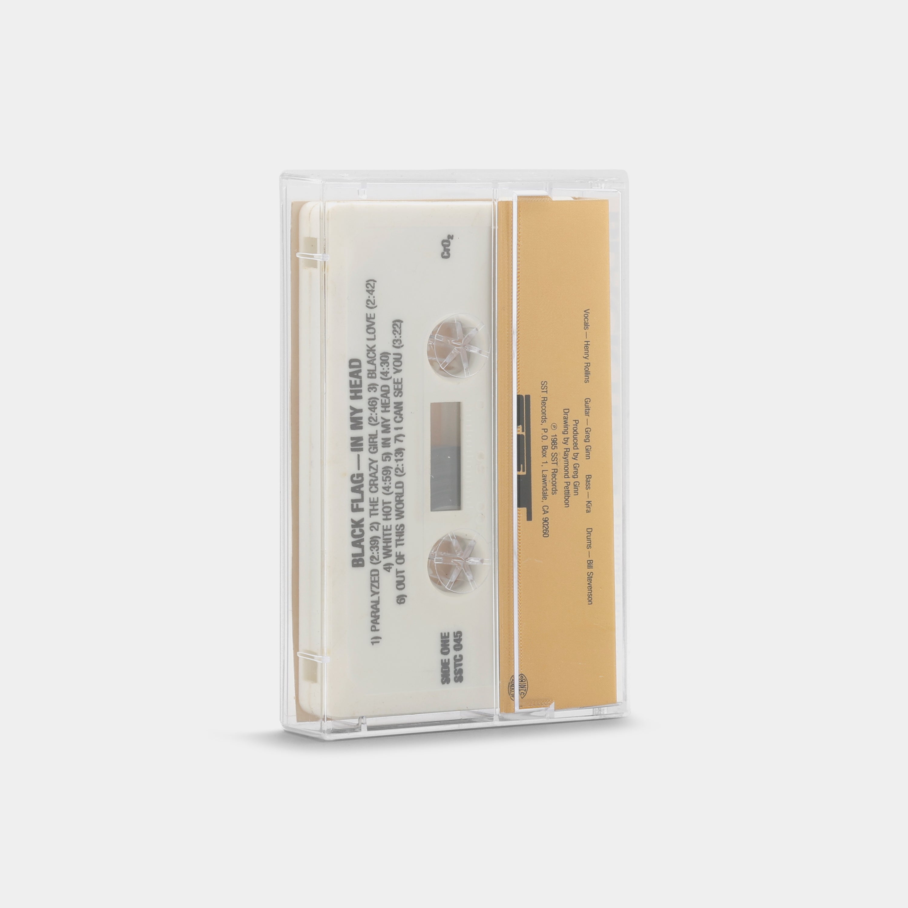 Black Flag - In My Head Cassette Tape