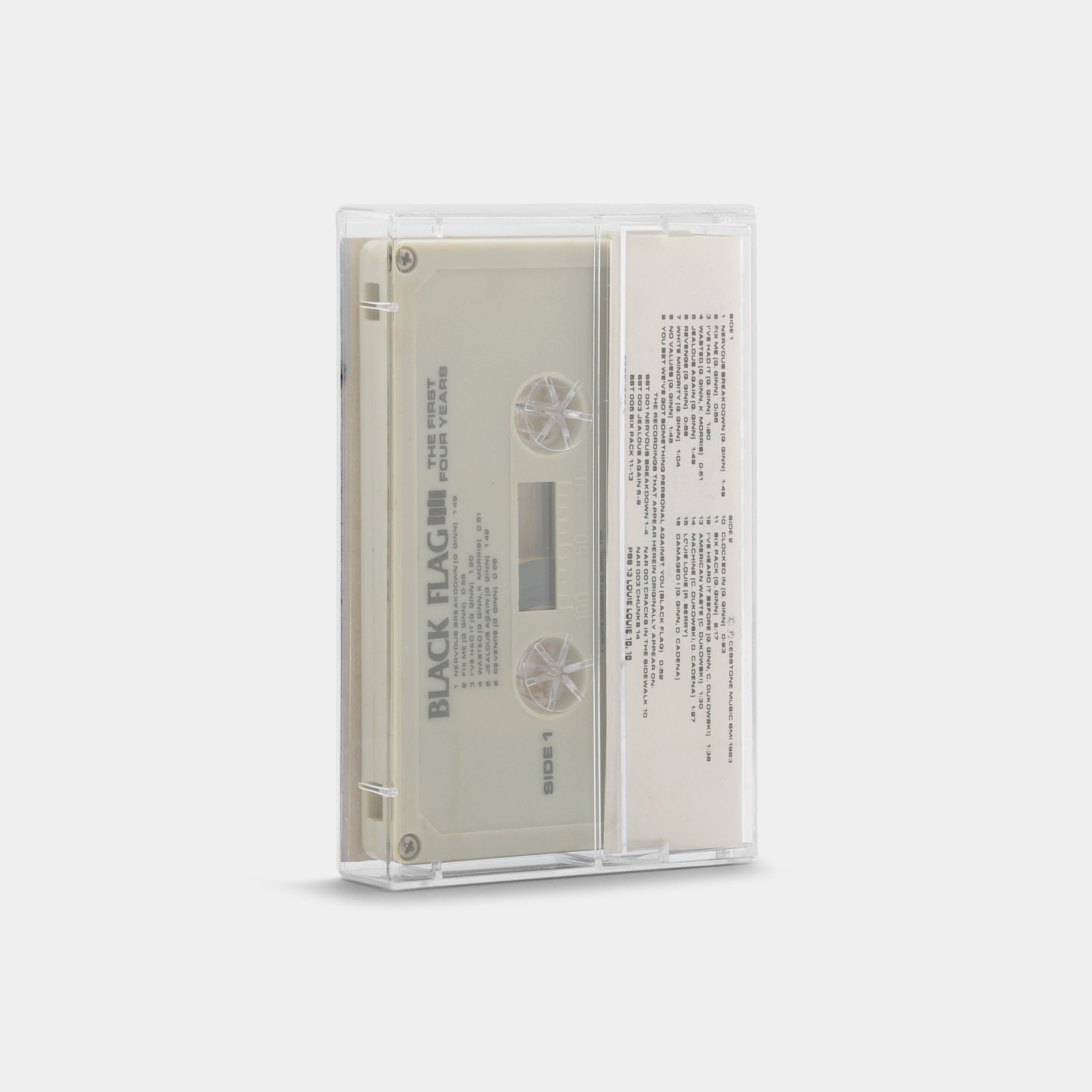 Black Flag - The First Four Years Cassette Tape